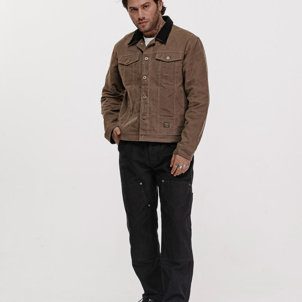 Wayfare Waxed Canvas Jacket - Caribou | Men's Outerwear