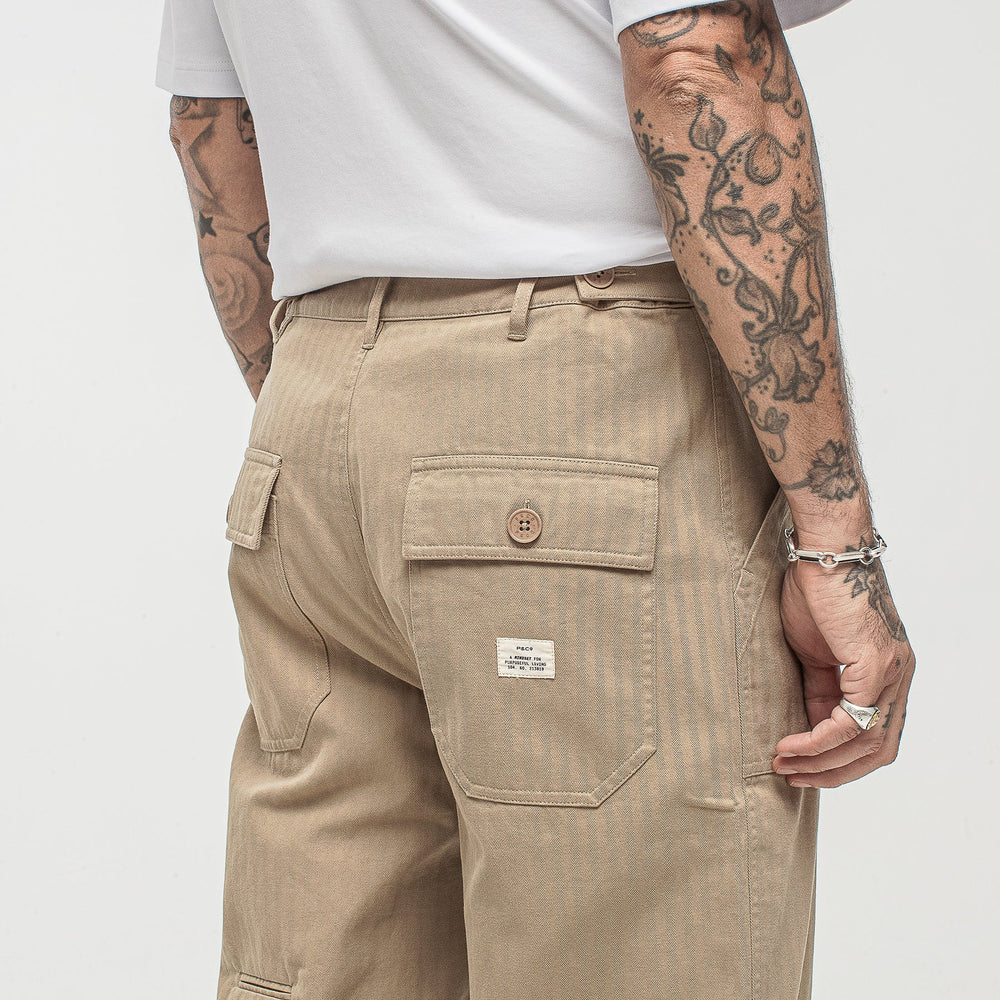Service Fatigue Pants - Sand ‐ P&Co - A Mindset For Purposeful Living