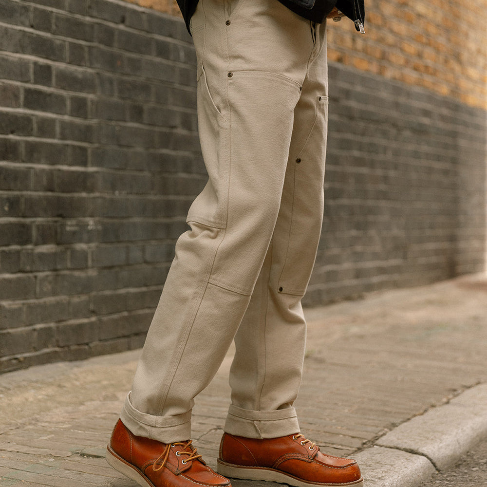 Albion Tapered Carpenter Pant - Bone