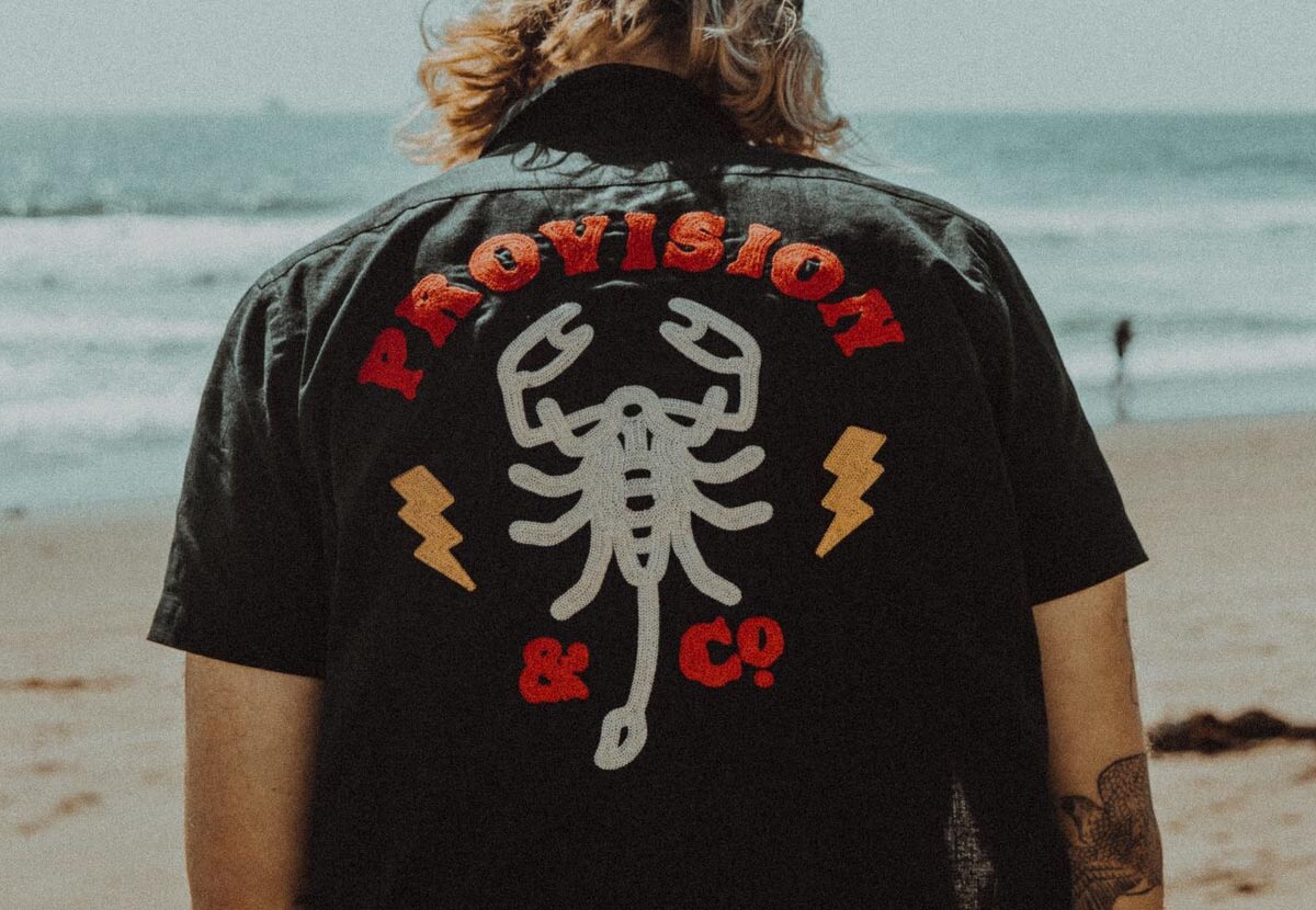 STRIKES TWICE BOWLING SHIRT