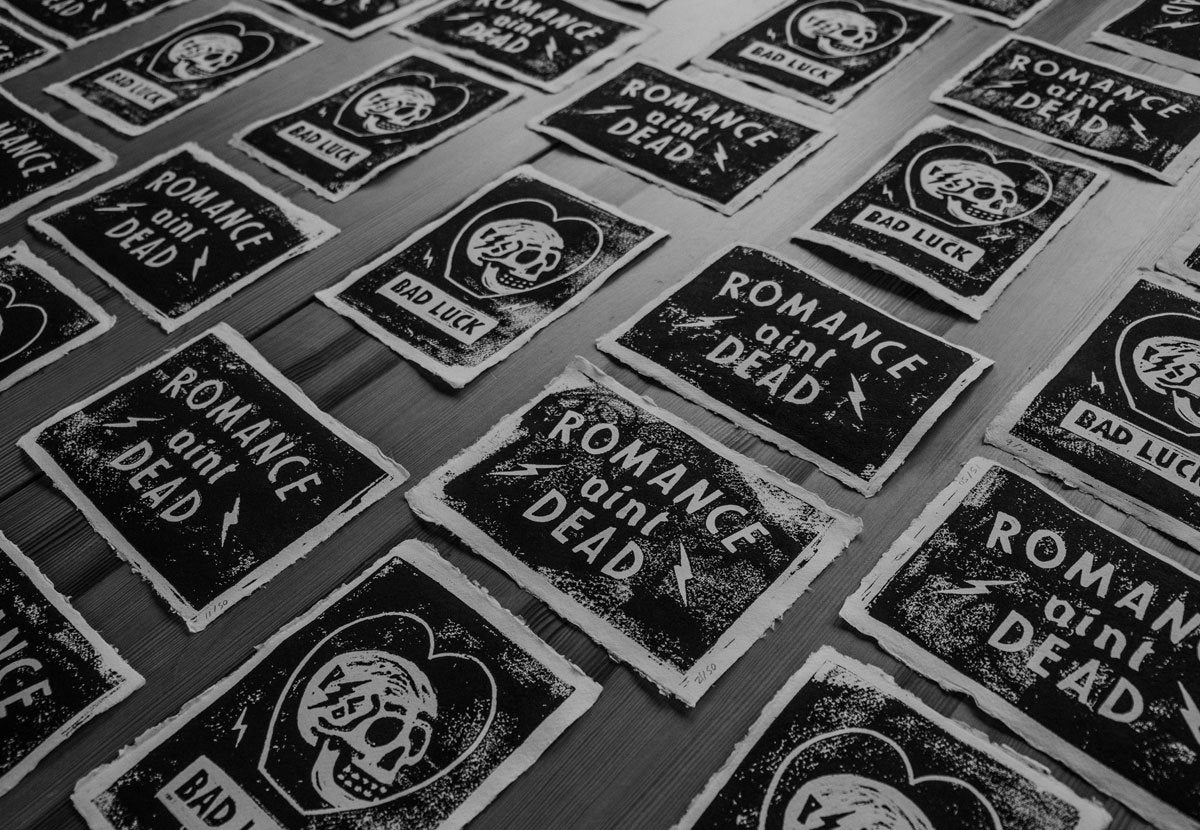 limited edition lino prints