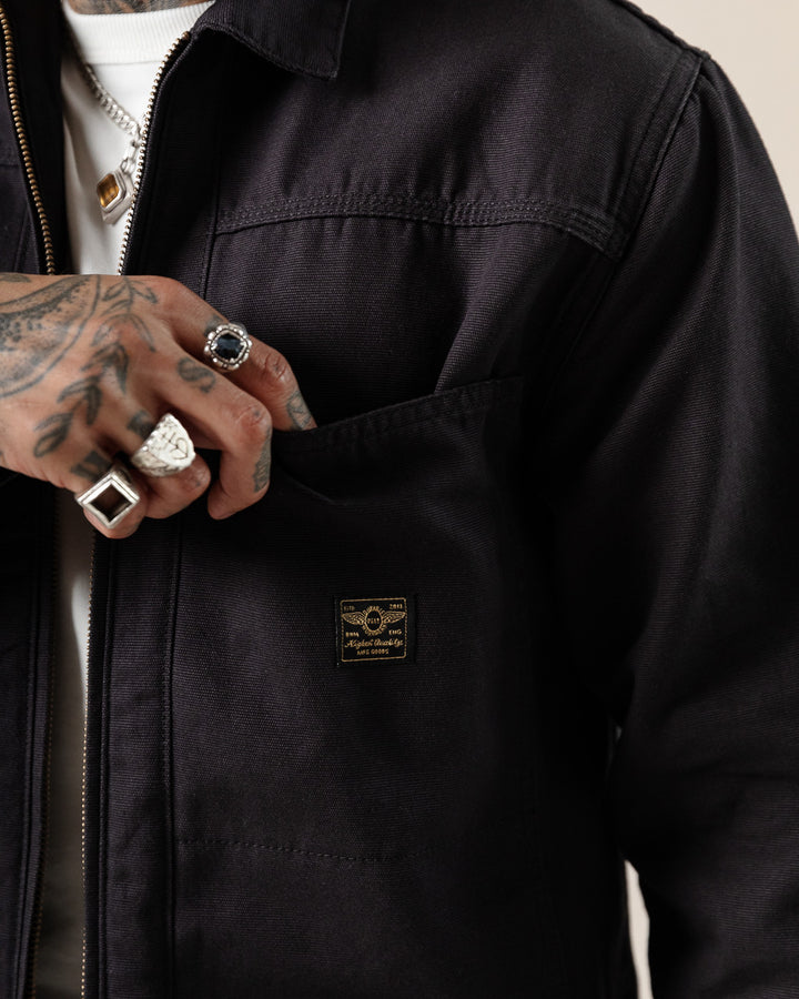 Garage Canvas Jacket - Black