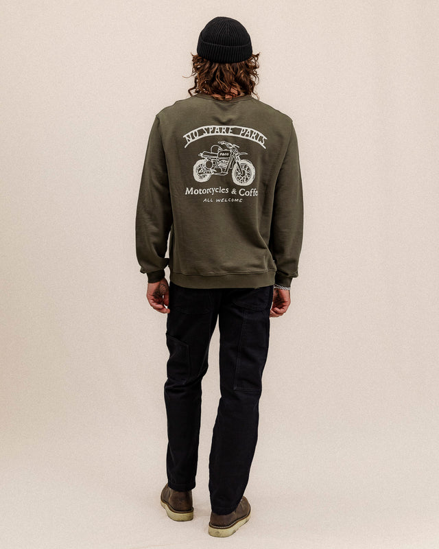 No Spare Parts Sweatshirt - Khaki