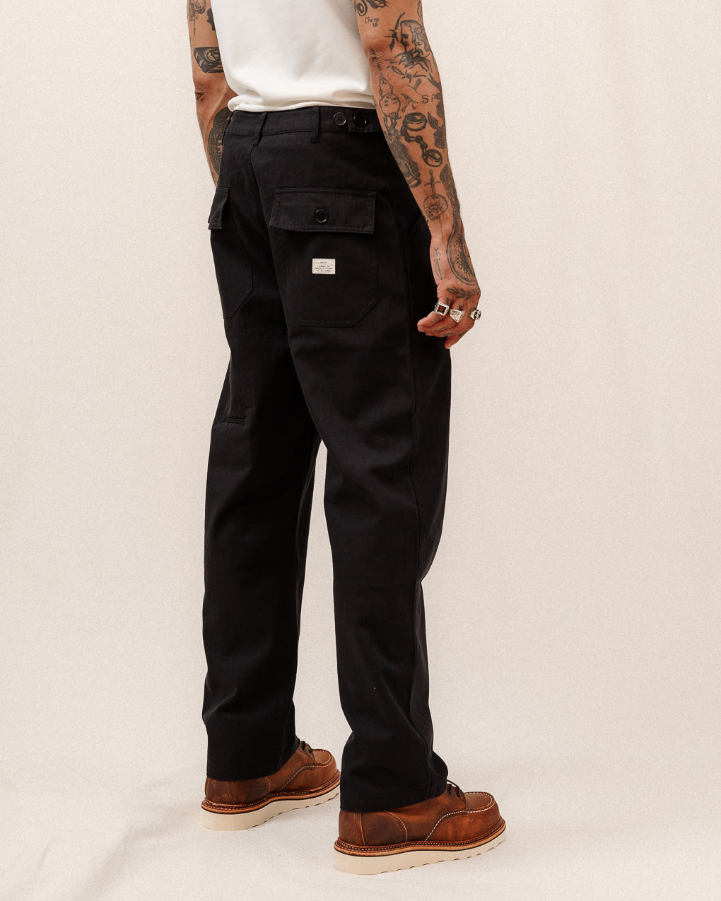 304 Service Fatigue Pants - Black