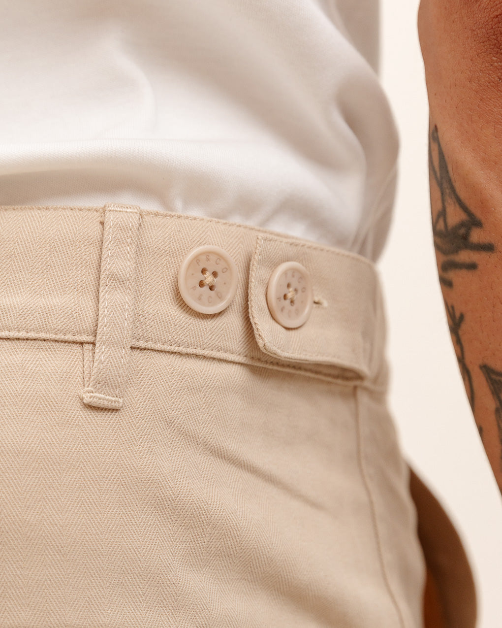 304 Service Fatigue Pants - Stone