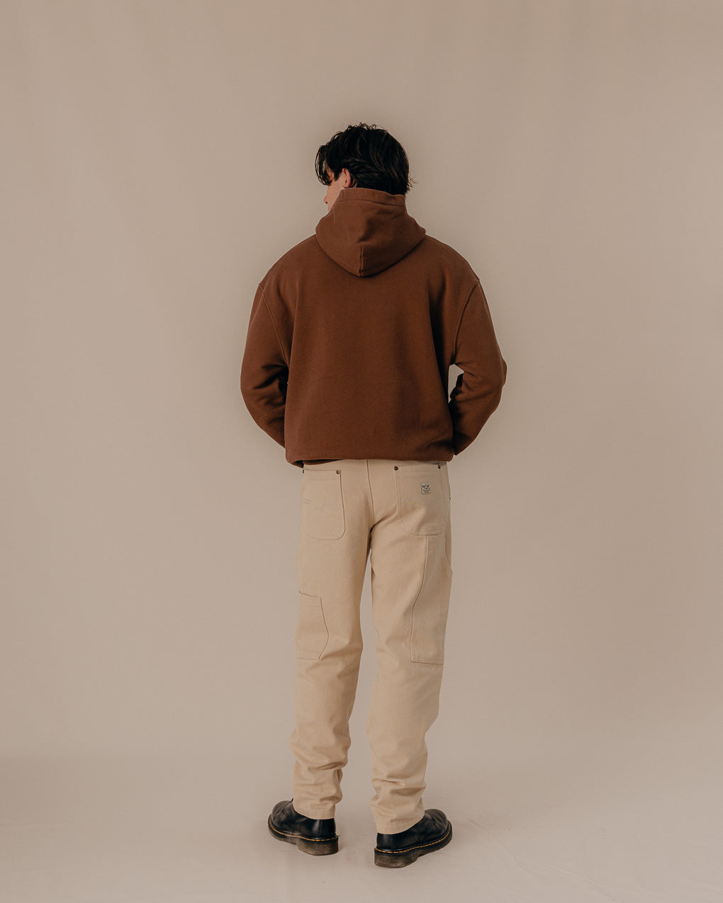 Carver Heavy Workwear Hoodie - Cocoa Brown