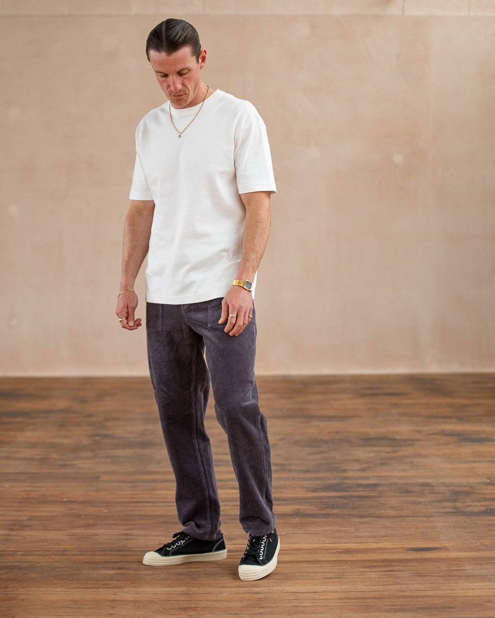 304 Cord Service Fatigue Pants - Slate Grey
