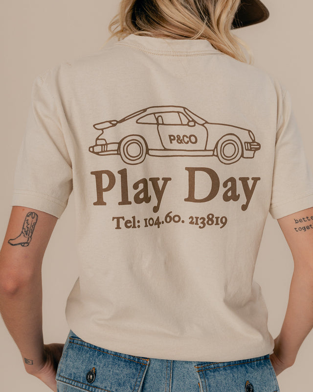 Play Day T-Shirt - Bone