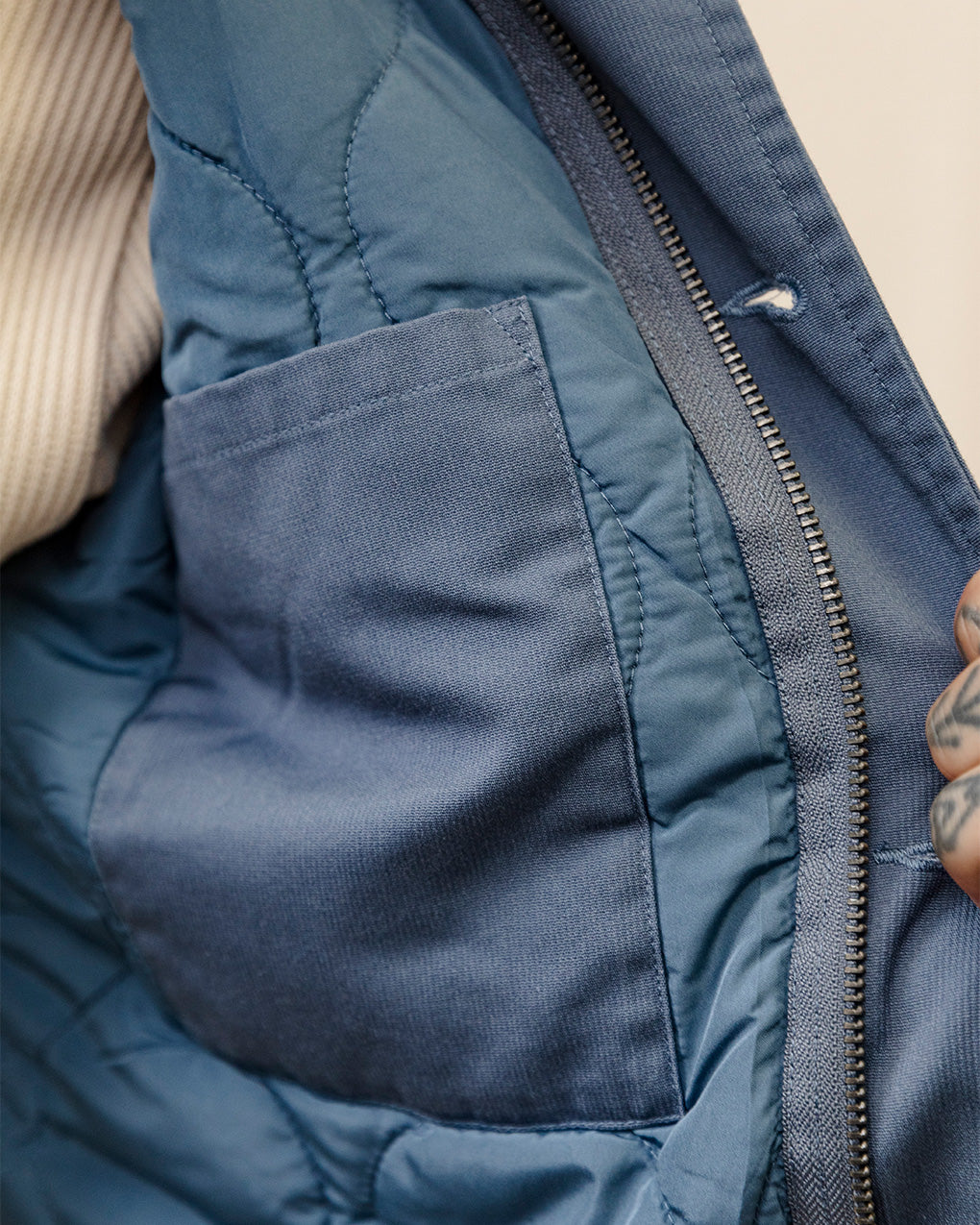 A-2 Deck Jacket - Harbour Blue