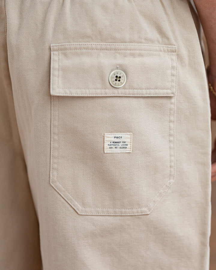 304 Service Fatigue Shorts - Stone