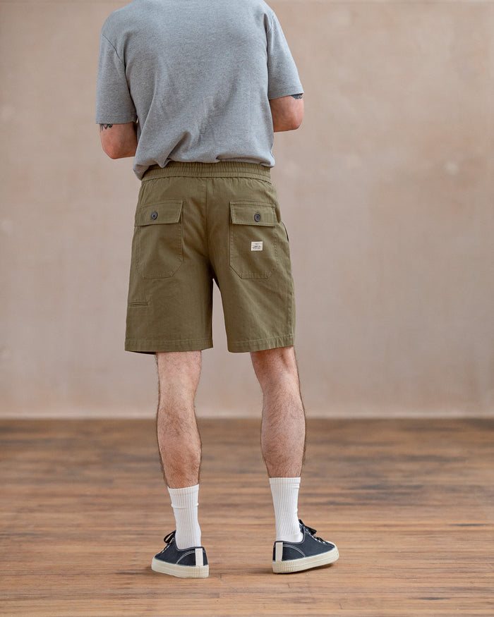 304 Service Fatigue Shorts - Olive