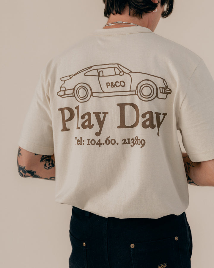 Play Day T-Shirt - Bone