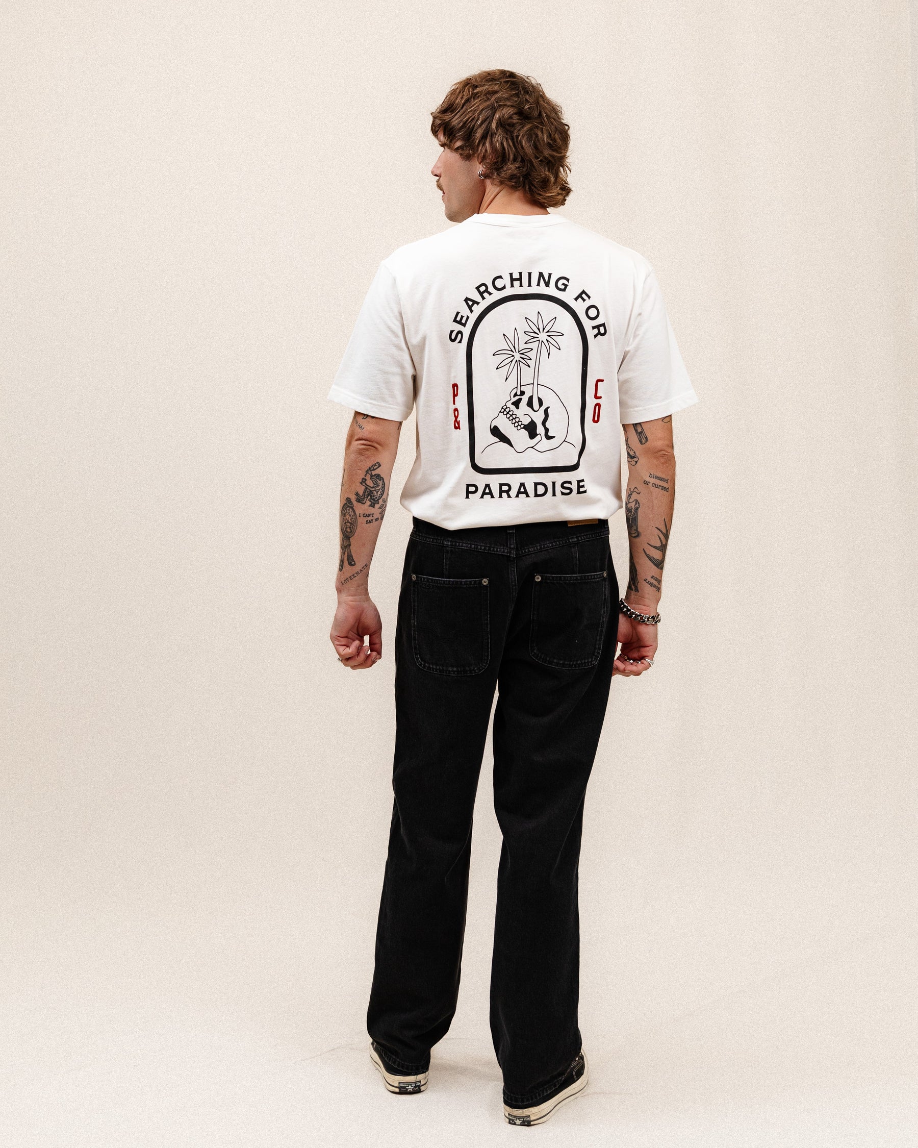 Searching For Paradise T-Shirt - Off White