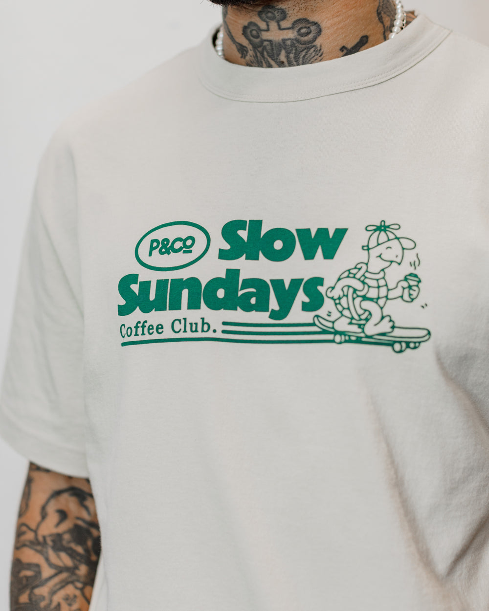 Slow Sundays Vol. 2 T-Shirt - Bone