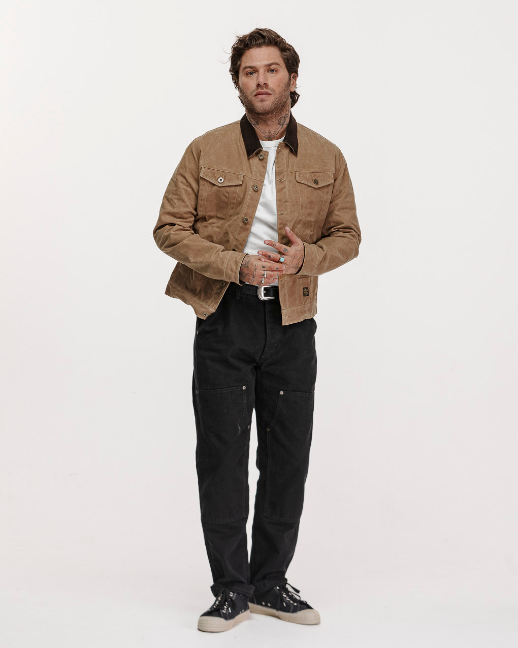 Wayfare Waxed Canvas Jacket - Tan