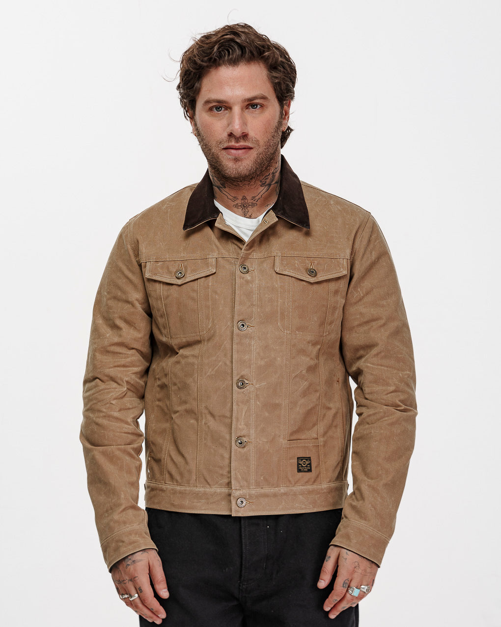 Wayfare Waxed Canvas Jacket - Tan