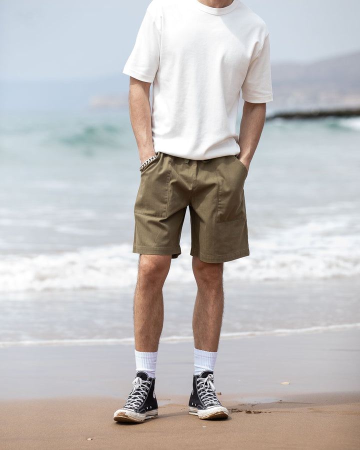 304 Service Fatigue Shorts - Olive