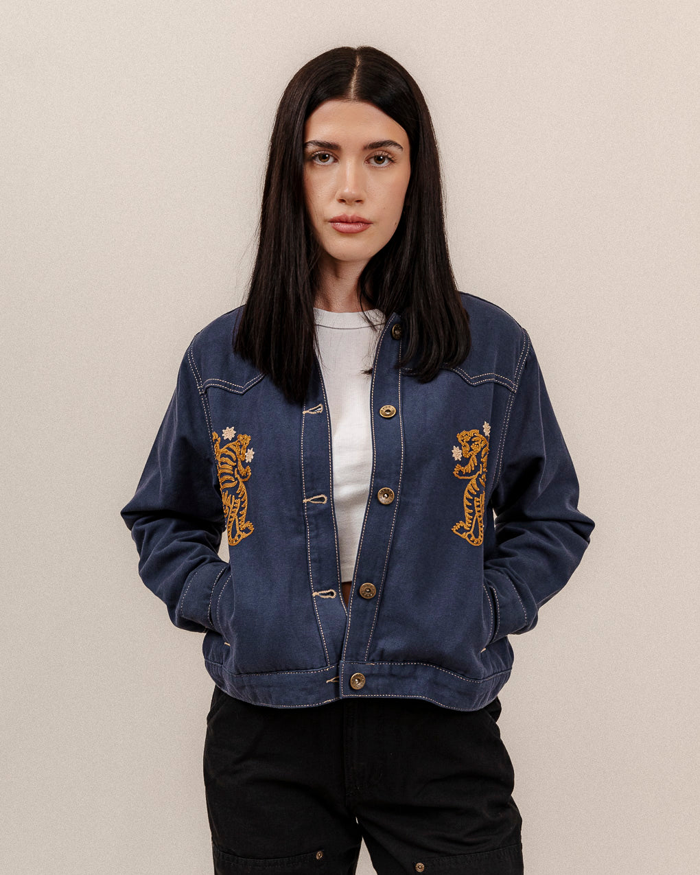 Shangri La Shop Jacket - Navy