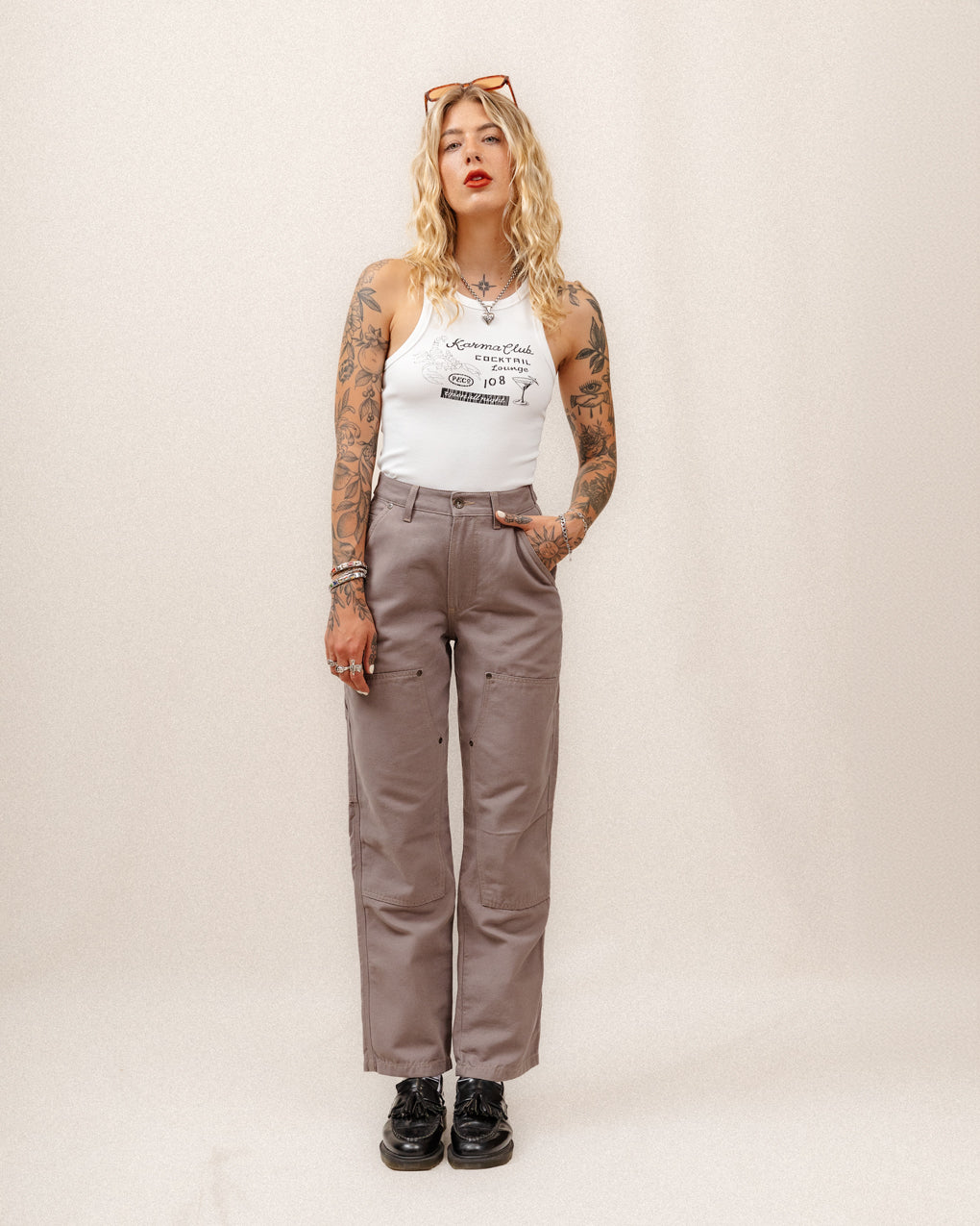 304 Albion Carpenter Pant - Oil Grey