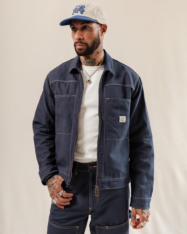 Garage Canvas Jacket - Navy