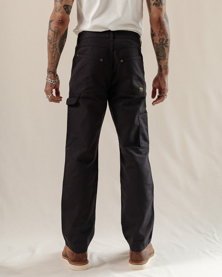 Garage Double Knee Pants - Black