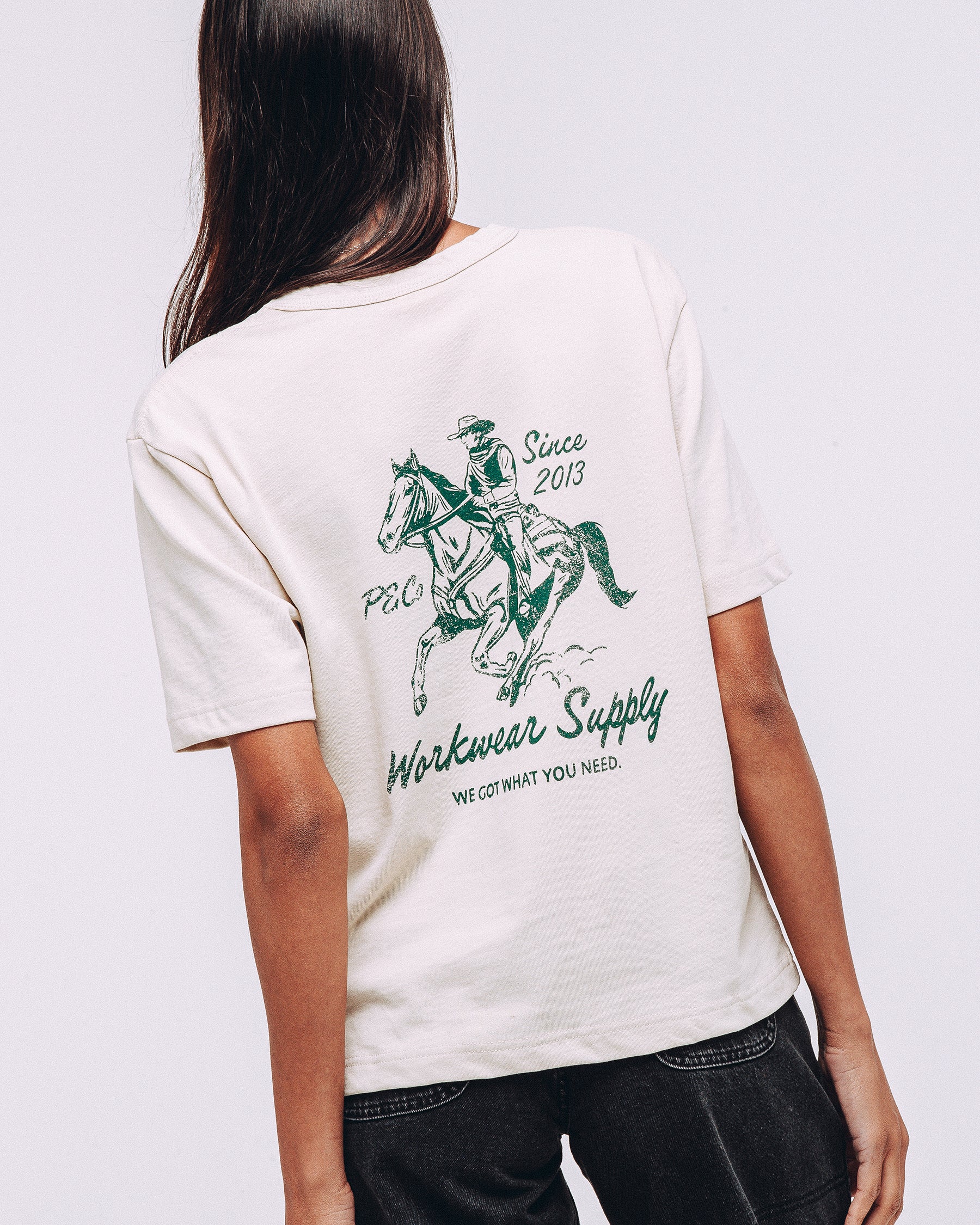 Workwear Supply T-Shirt - Bone