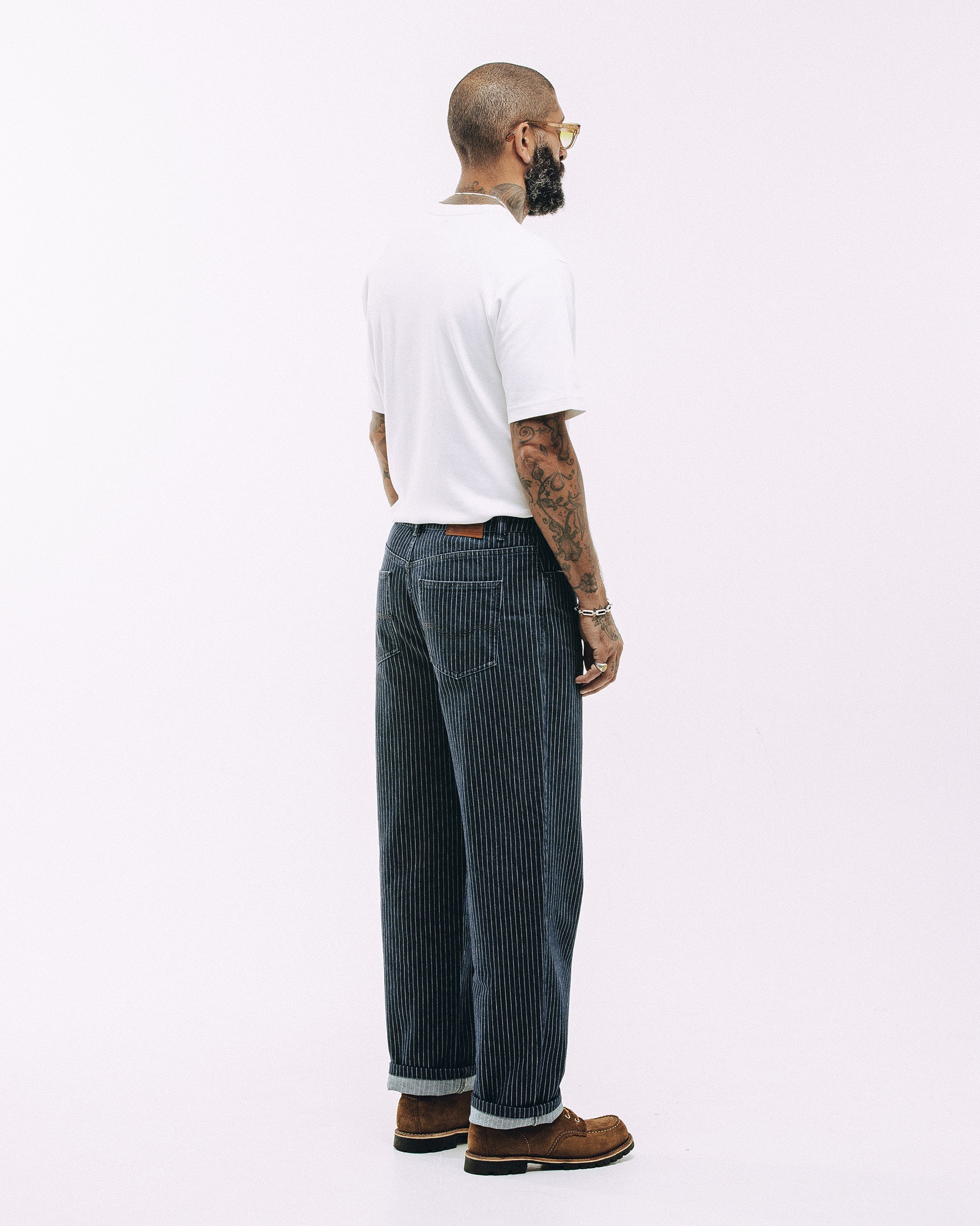 Barstow Denim Jean - Hickory Stripe