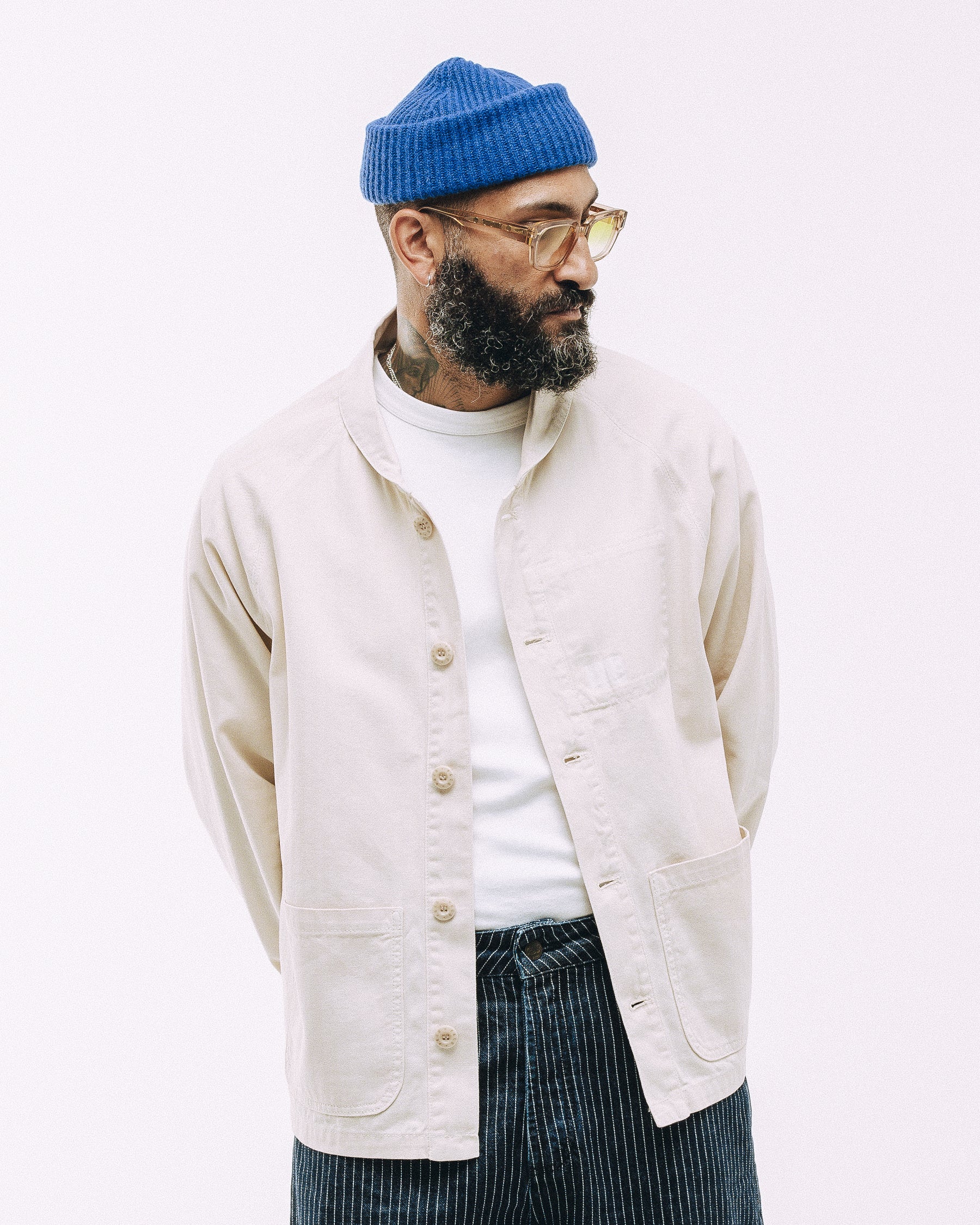 Vyse Chore Jacket - Ecru