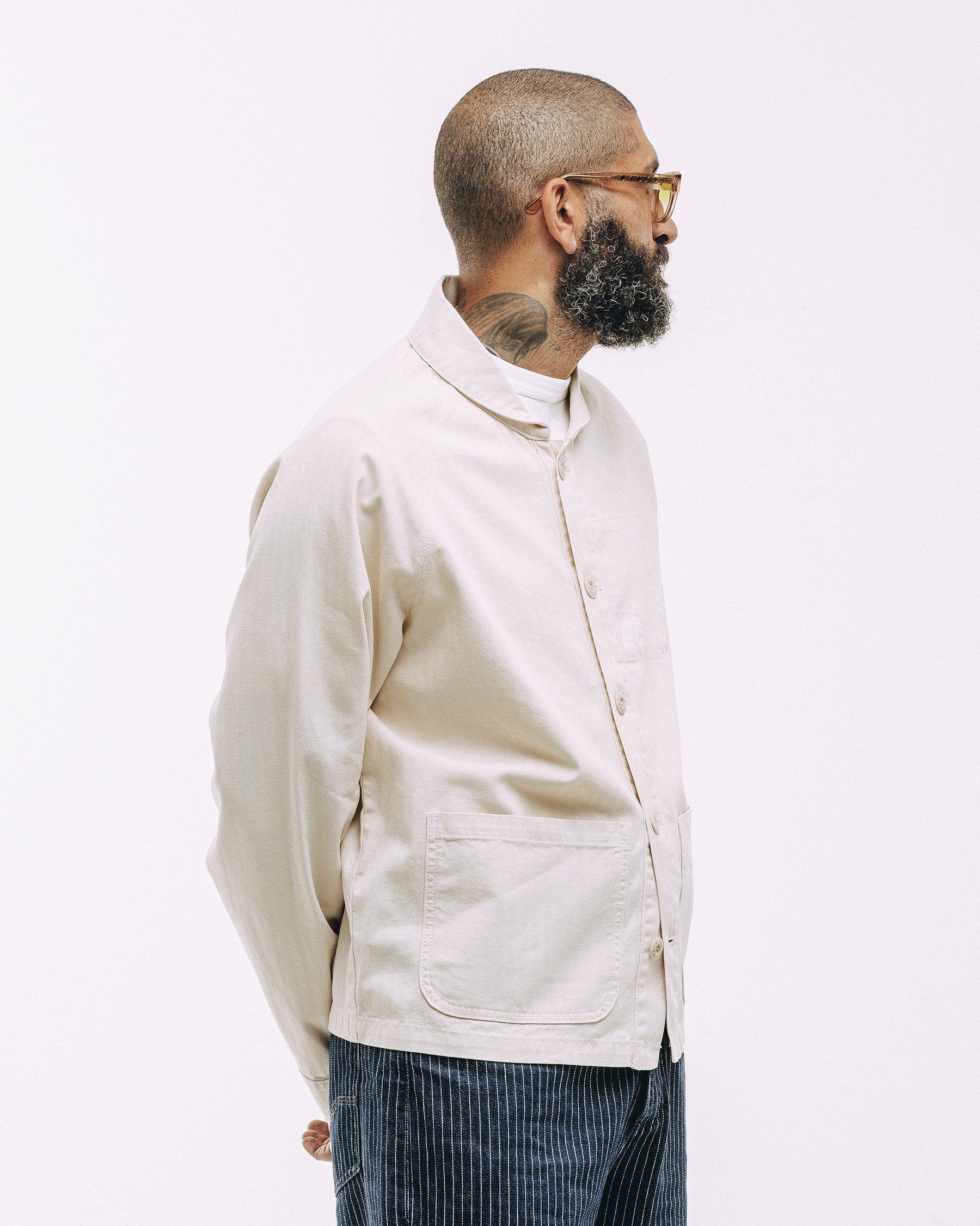 Vyse Chore Jacket - Ecru