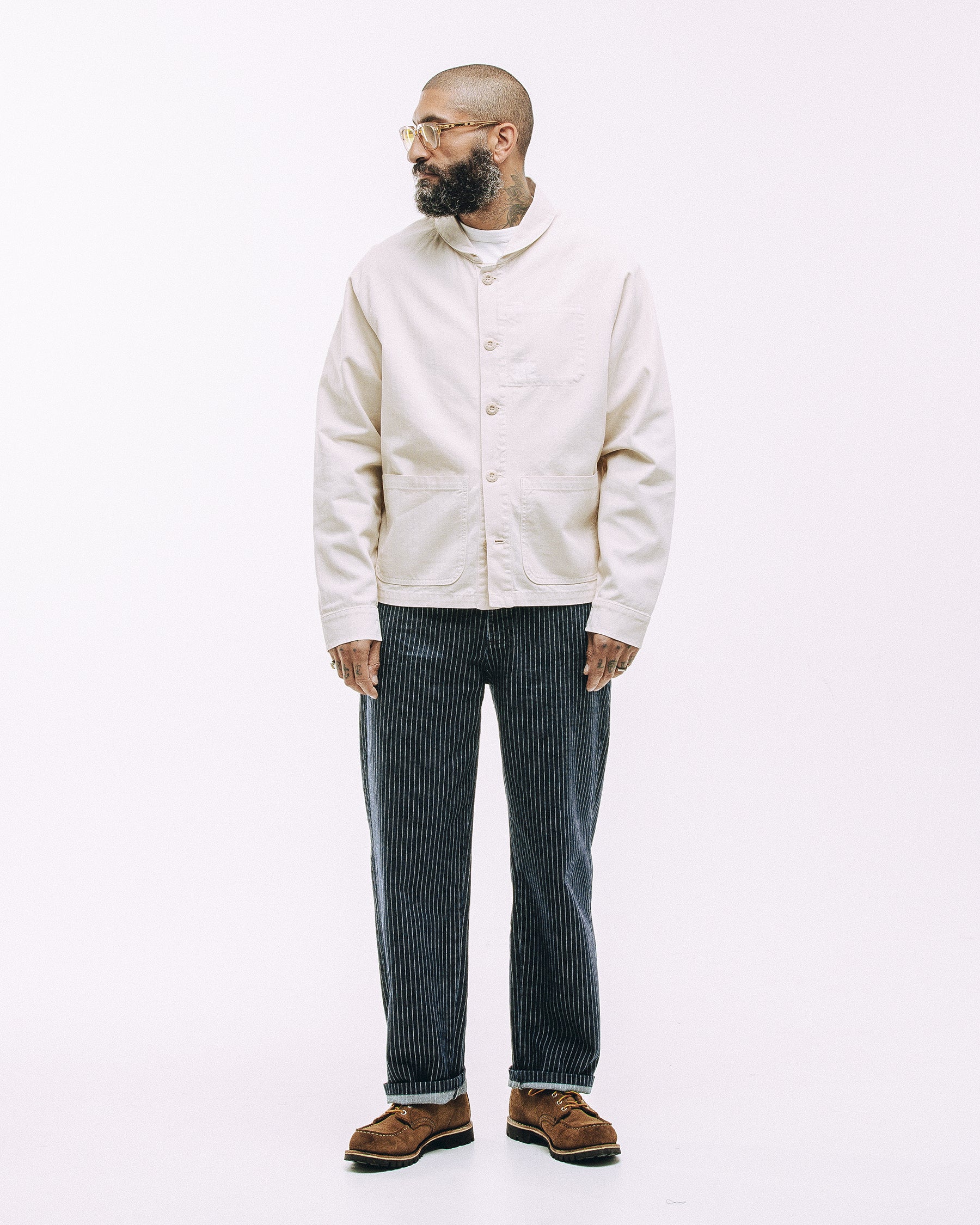 Vyse Chore Jacket - Ecru