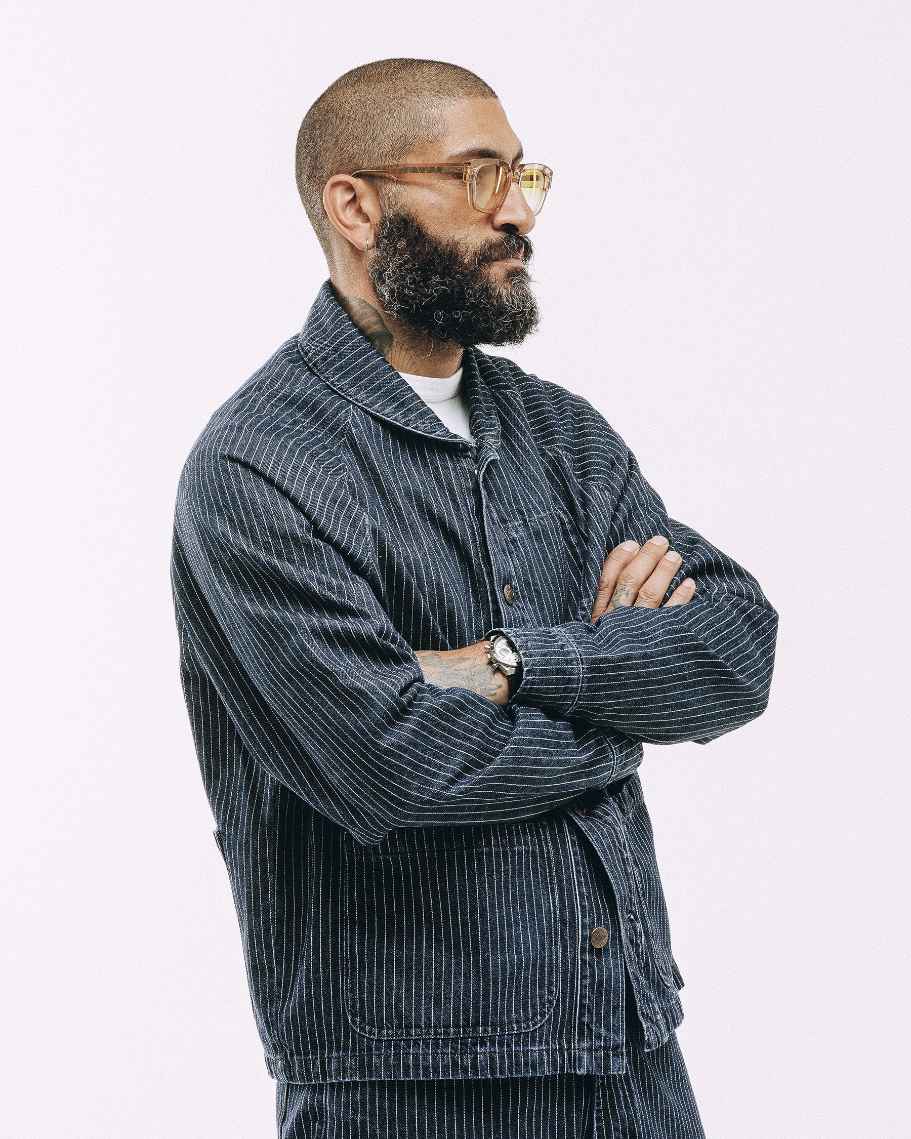 Vyse Chore Jacket - Blue Hickory