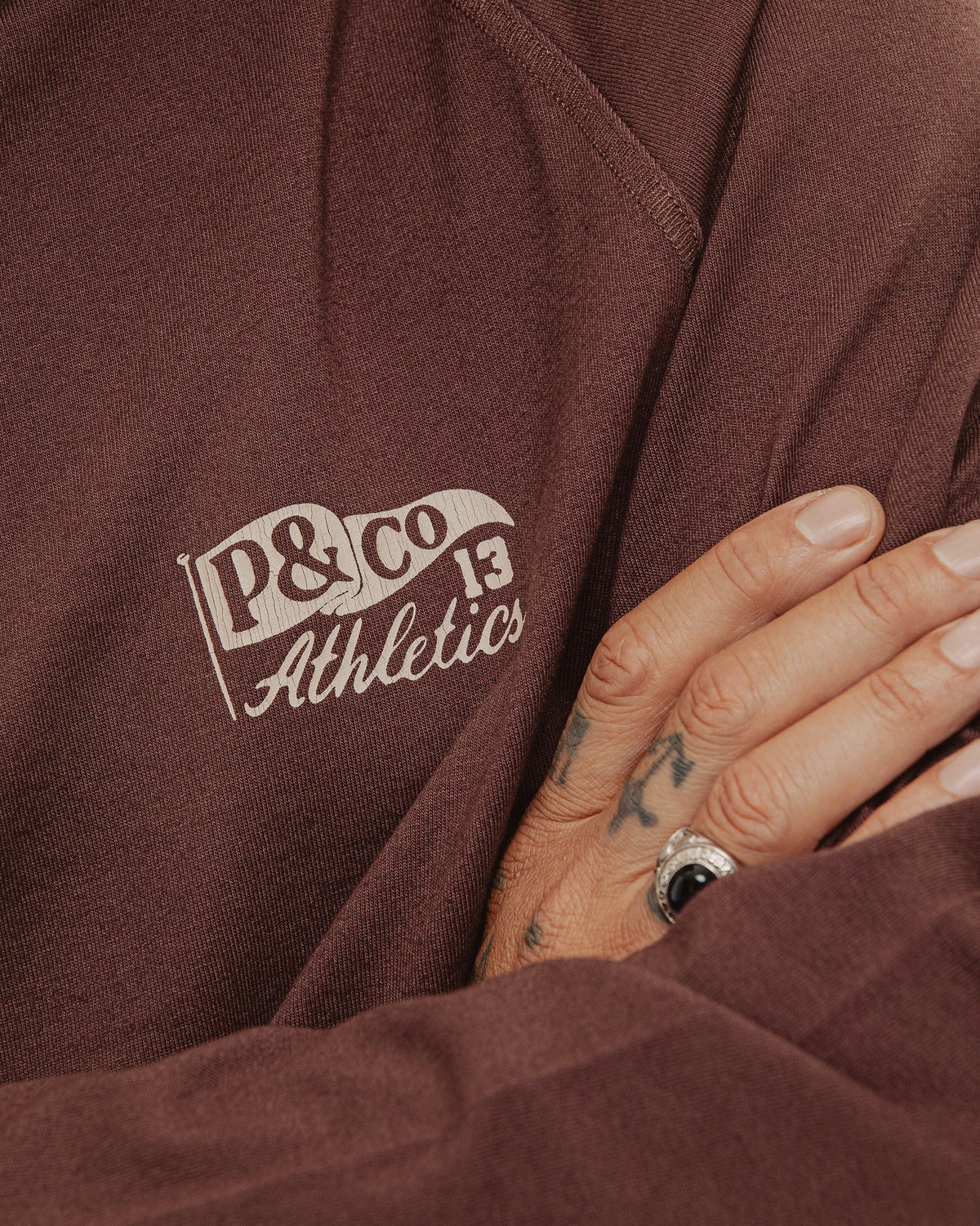 Tricot Ribbed Longsleeve - Brown