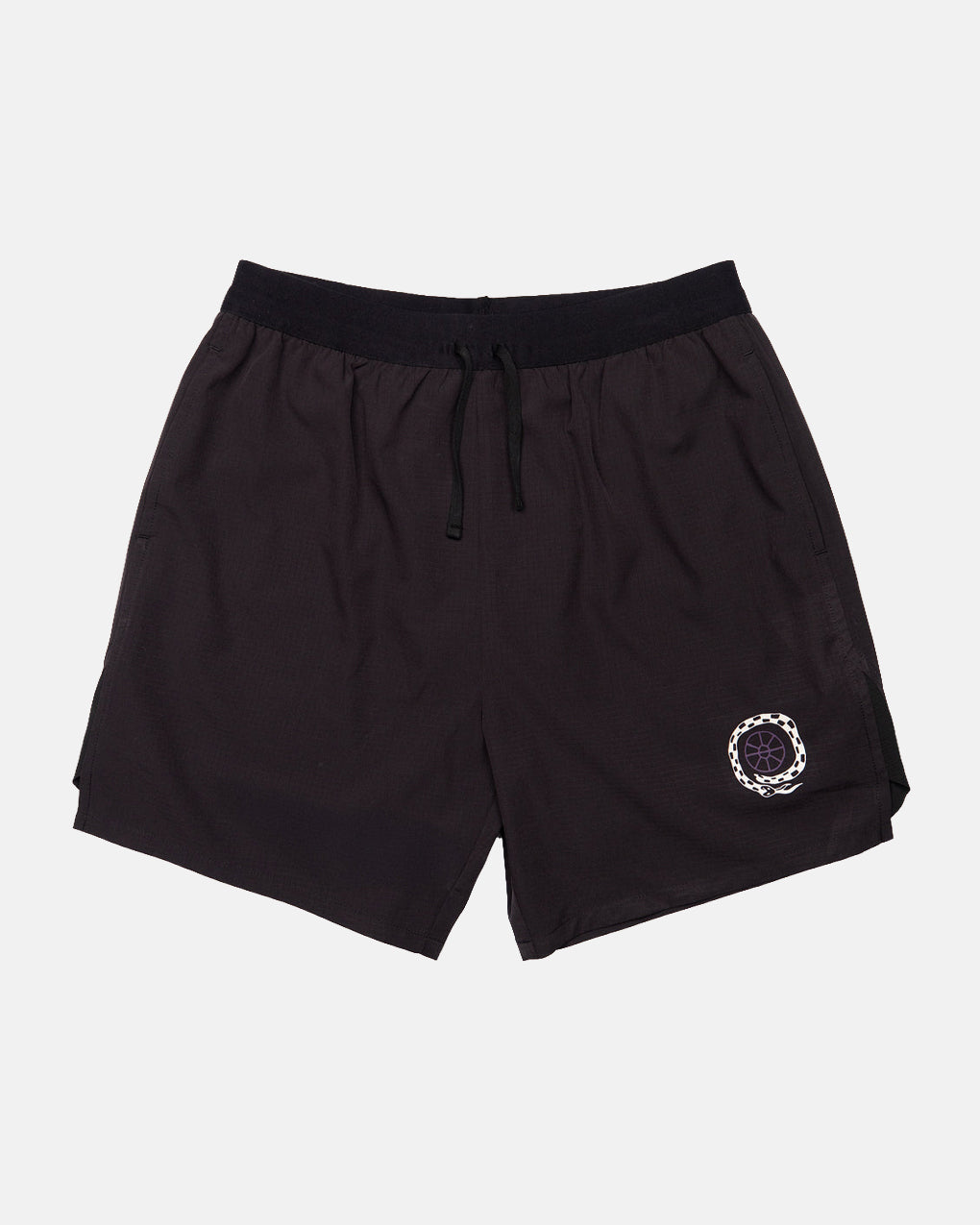 Mindset 2-in-1 Trail Short - Black & Plum