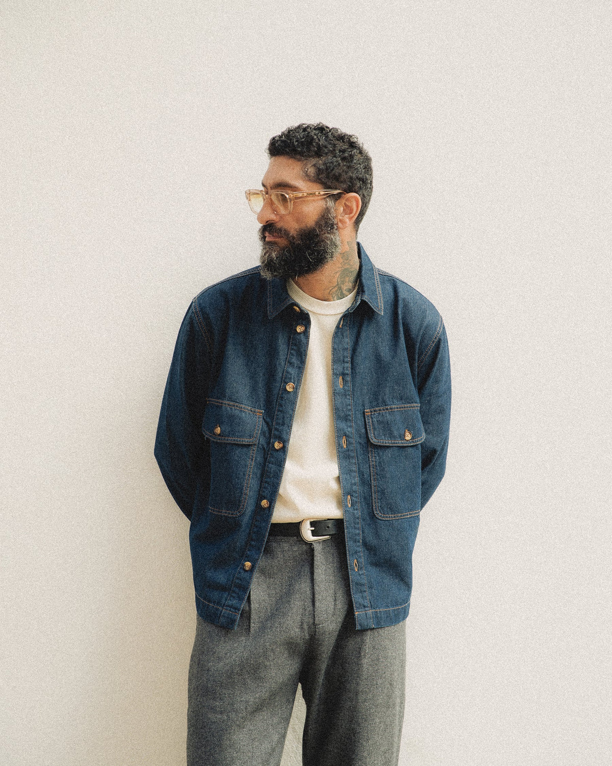 Aspen Denim Shirt - Raw Indigo