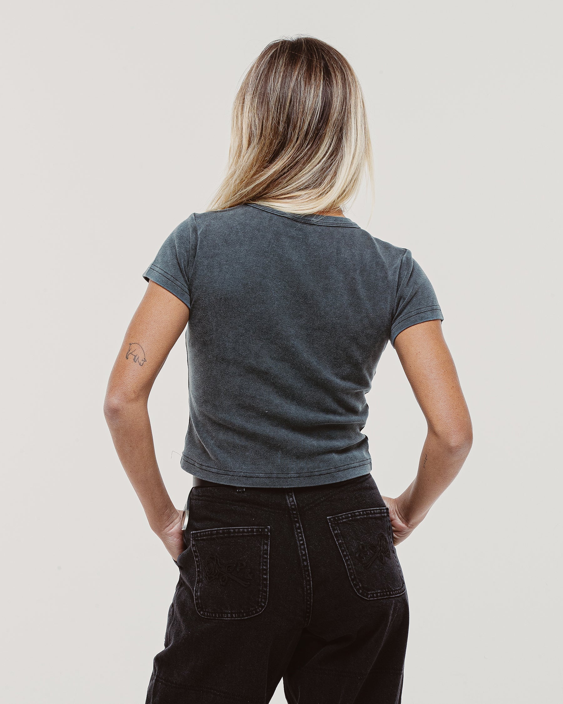 Racing Team Baby T-Shirt - Acid Wash