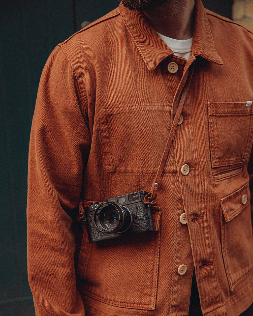 Colmore Chore Jacket - Rust