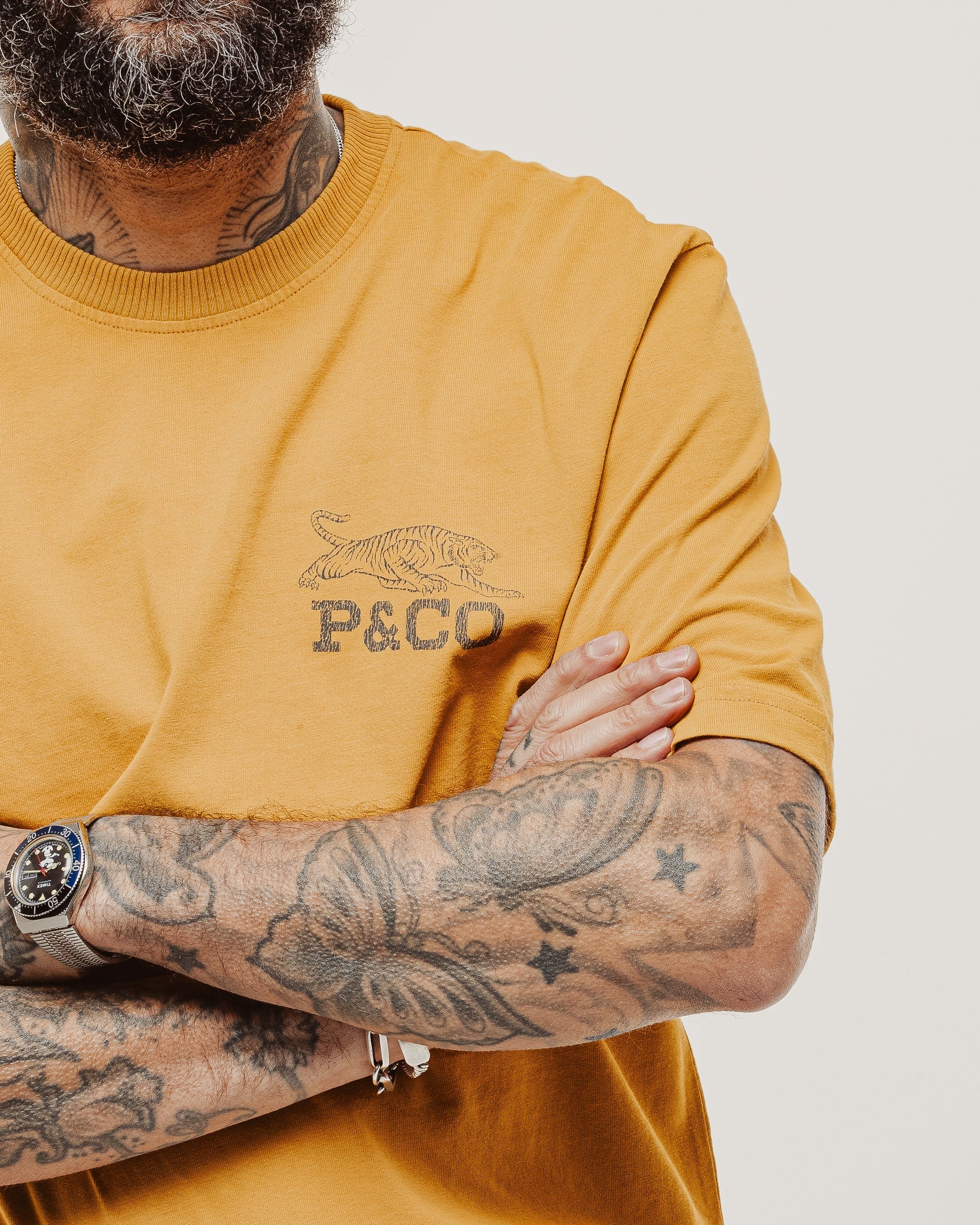 Speedway Champion Boxy T-shirt - Burnt Yellow