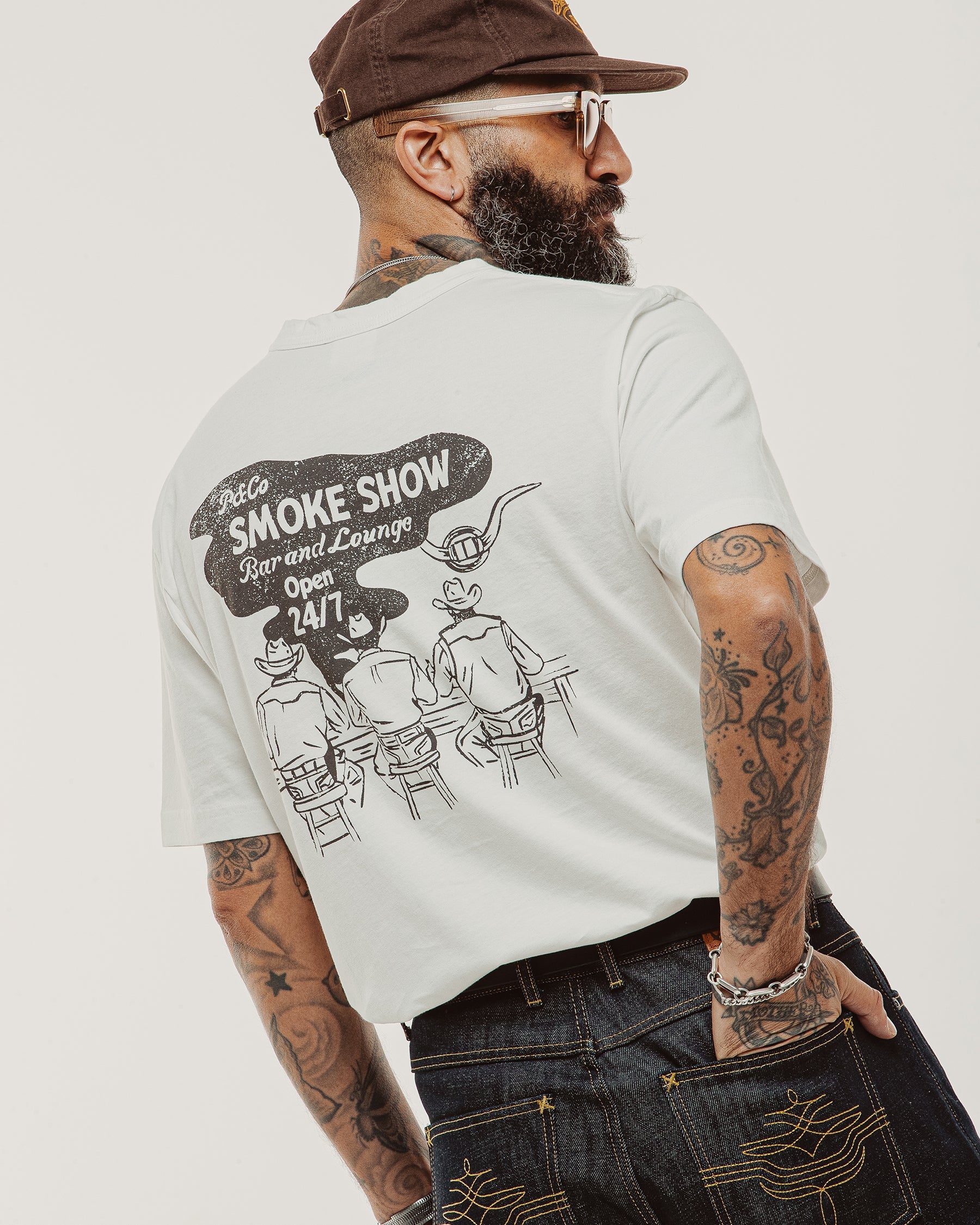 Smoke Show T-Shirt - Off White