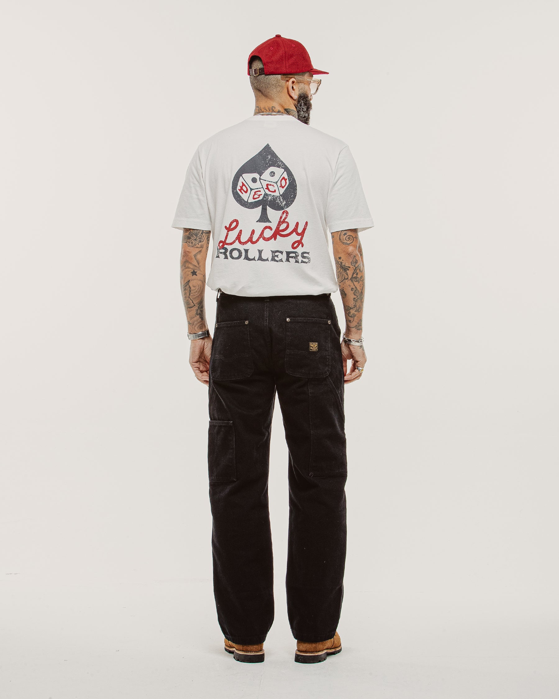 Lucky Rollers T-Shirt - Off White