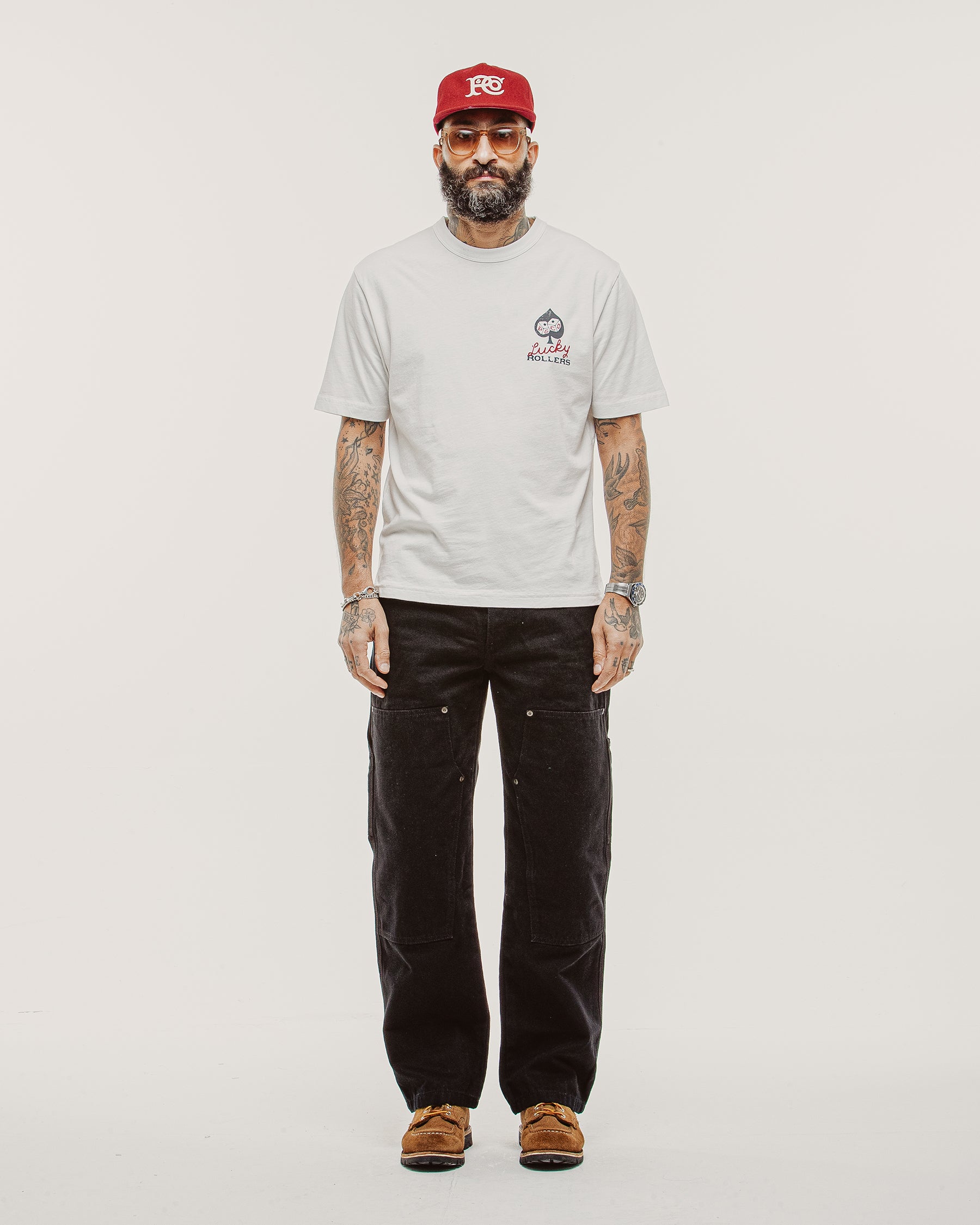 Lucky Rollers T-Shirt - Off White