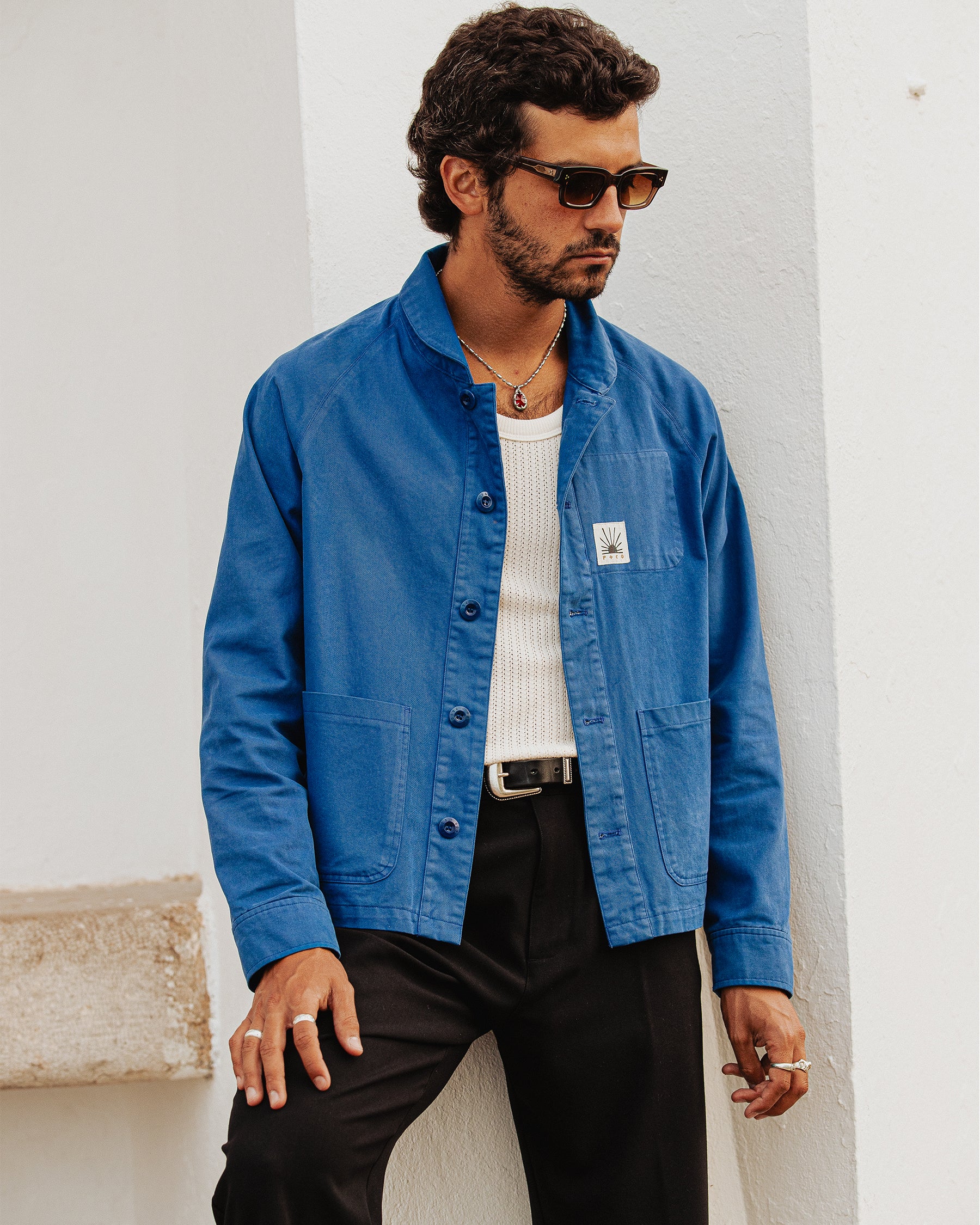 Vyse Chore Jacket - French Blue