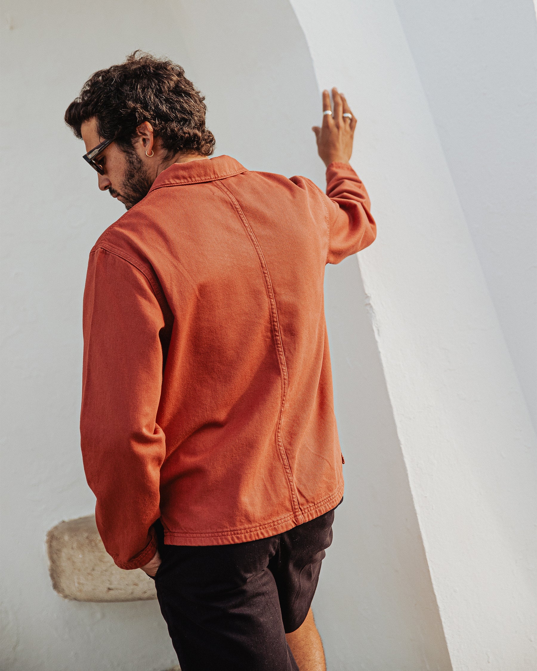 Founders Artist Smock - Brick Red