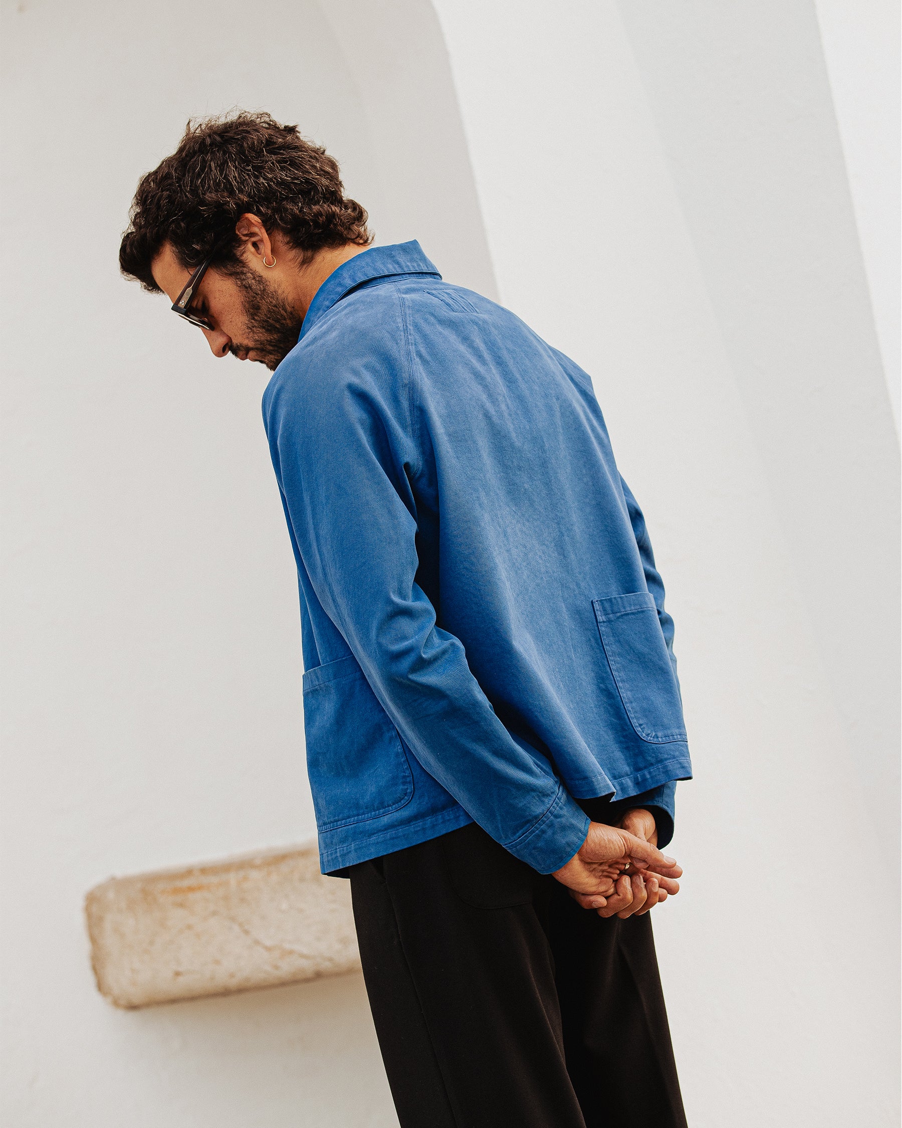 French Blue Vyse Chore Jacket | Men's Outerwear, Layering ‐ P&Co