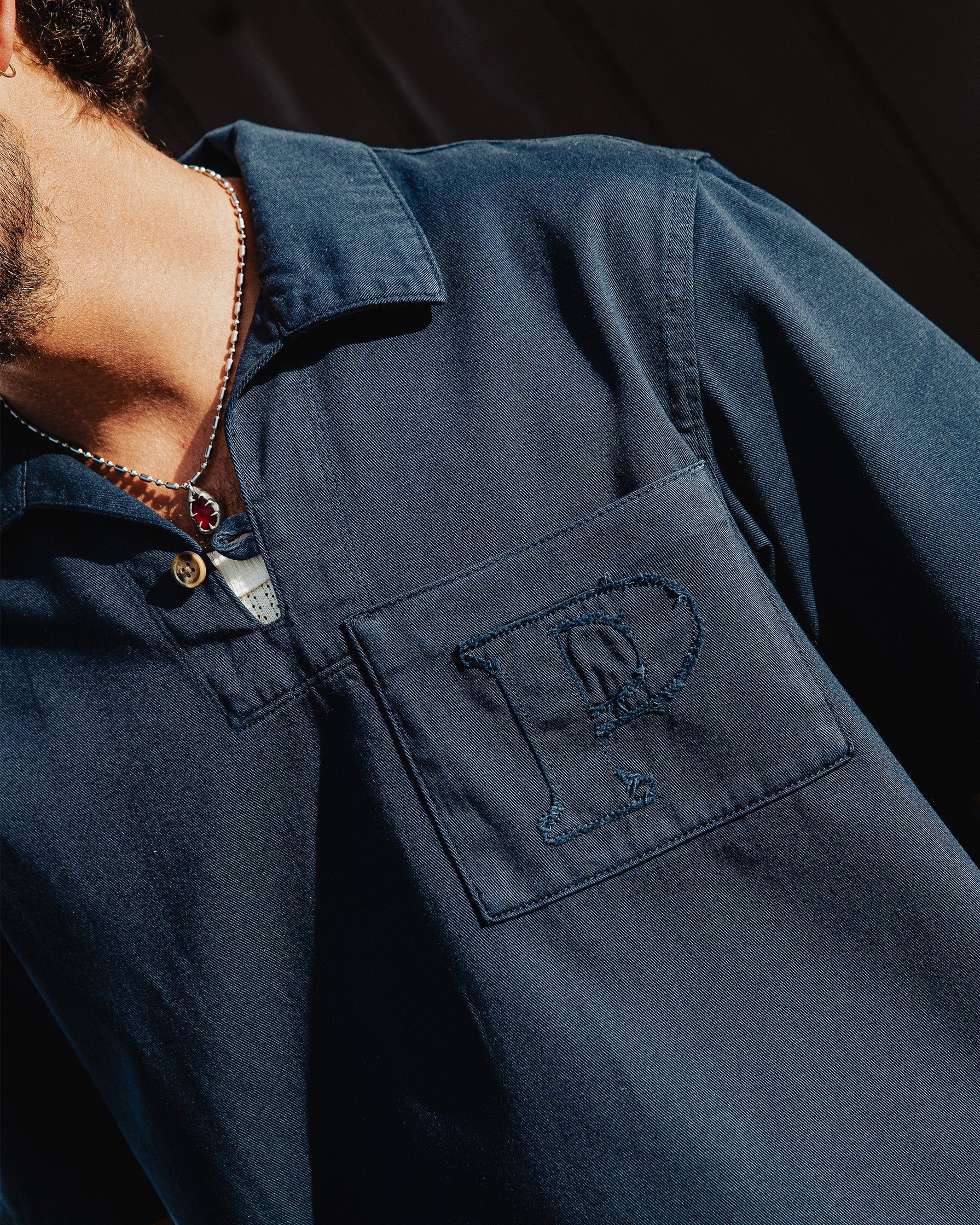 Founders Resort Smock - Navy