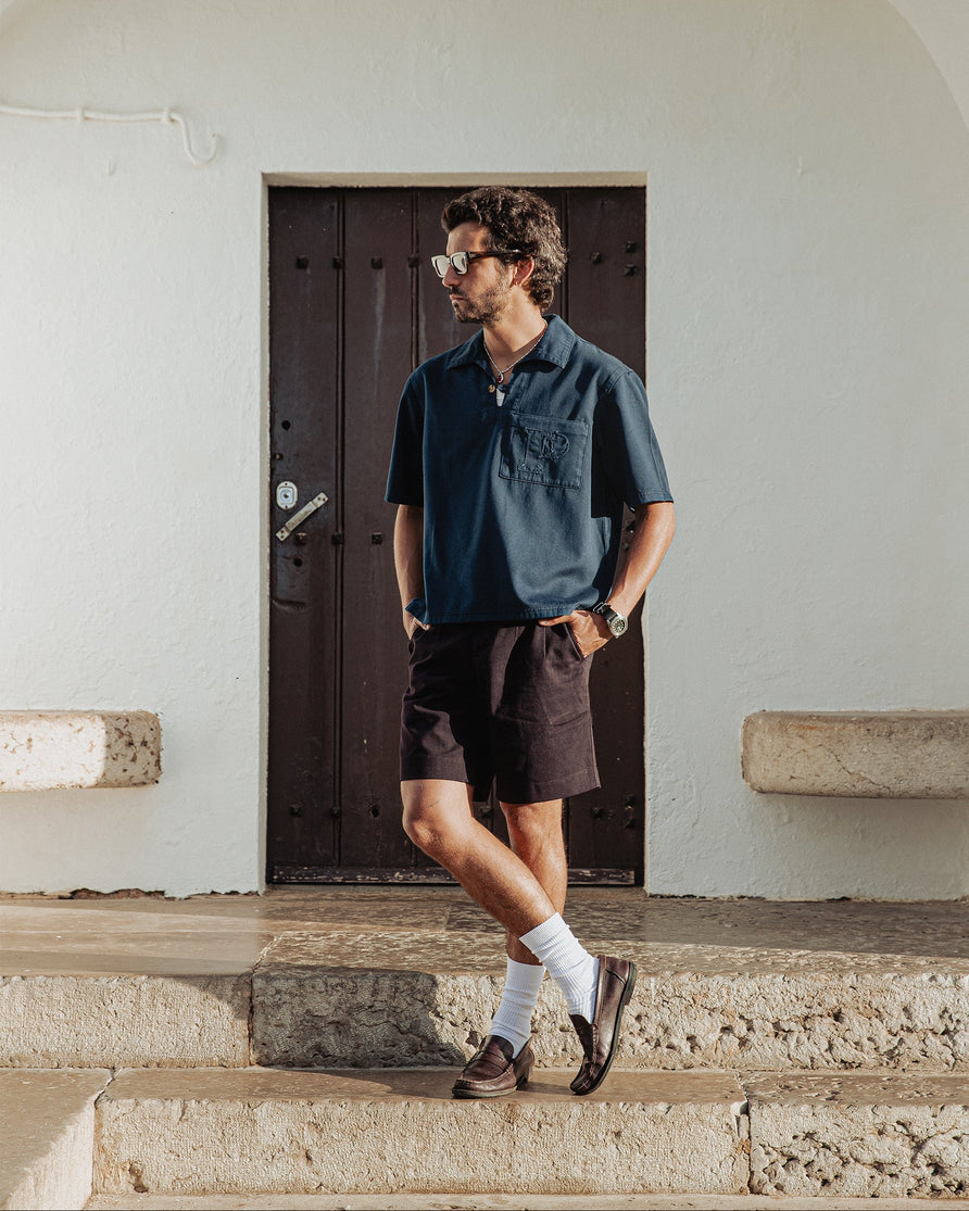 Founders Resort Smock - Navy