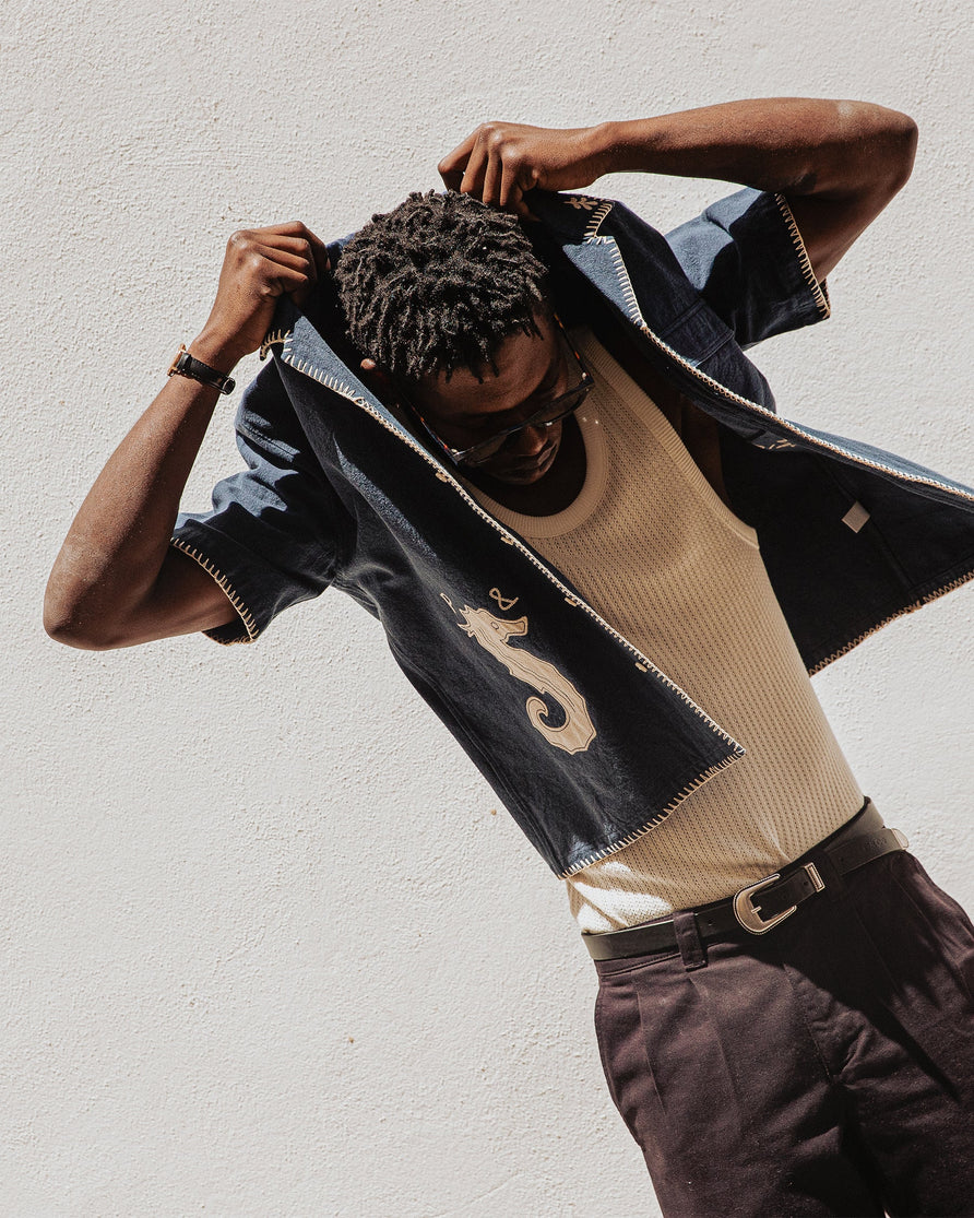 Mariner Resort Shirt - Navy