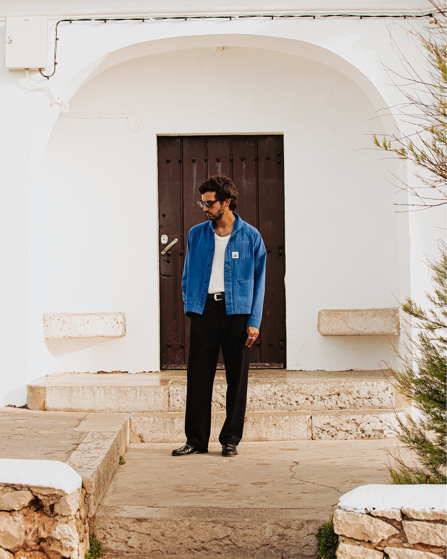 French Blue Vyse Chore Jacket | Men's Outerwear, Layering ‐ P&Co