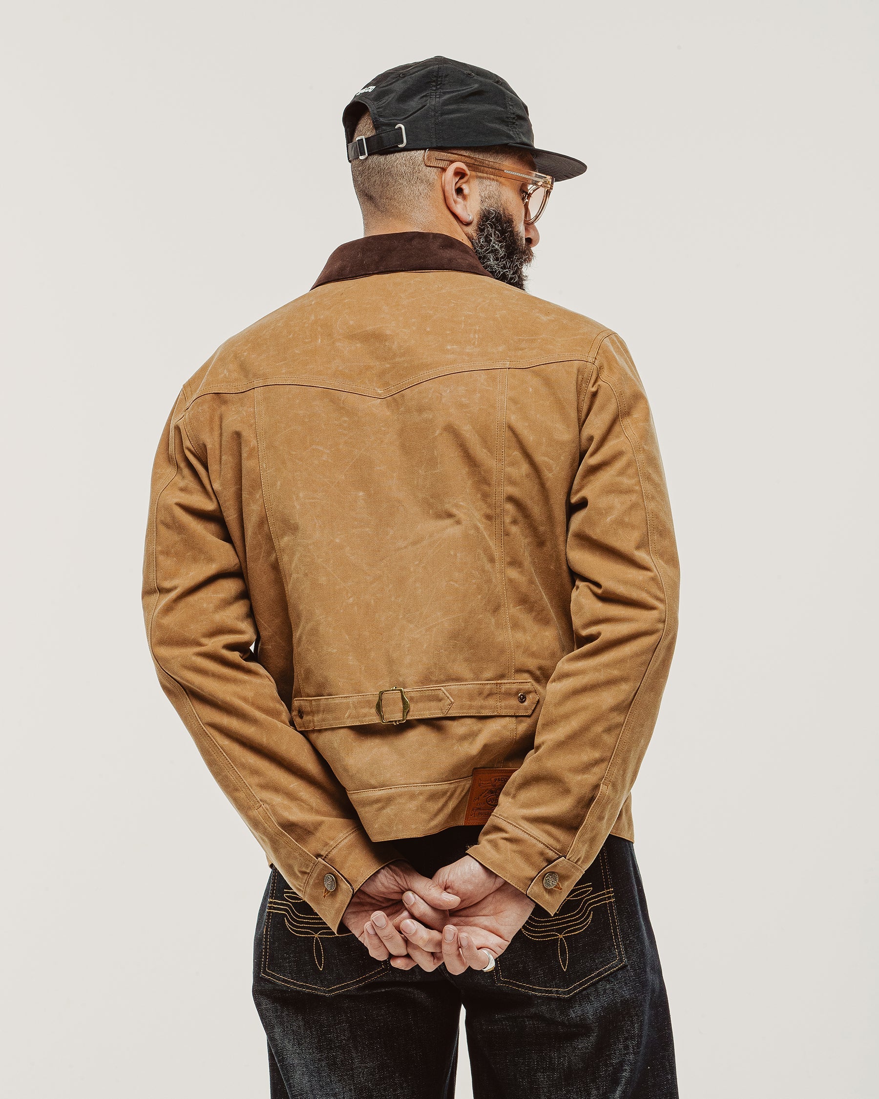 Harlan Waxed Canvas Jacket - Tan