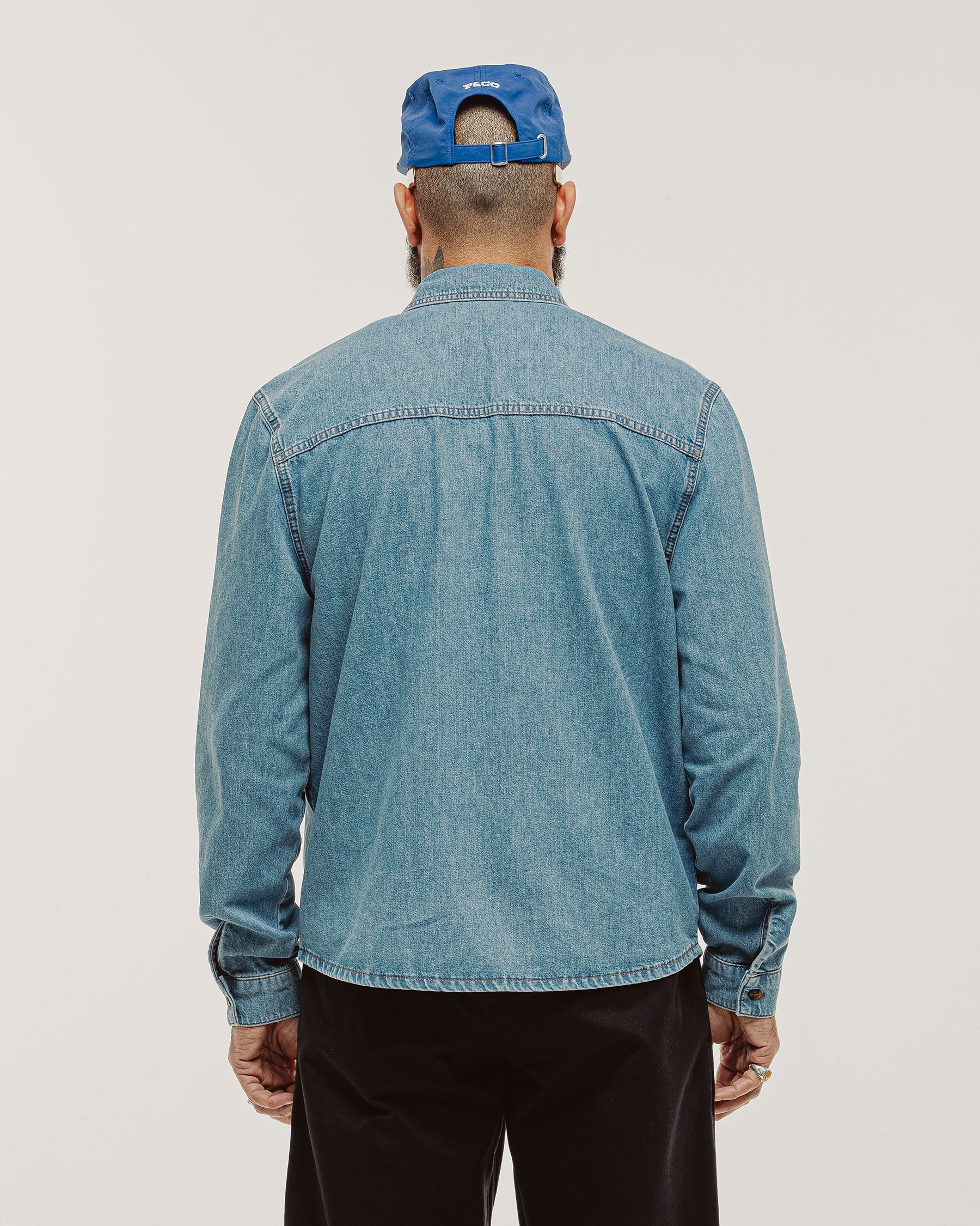 Mason Denim Shirt - Light Wash