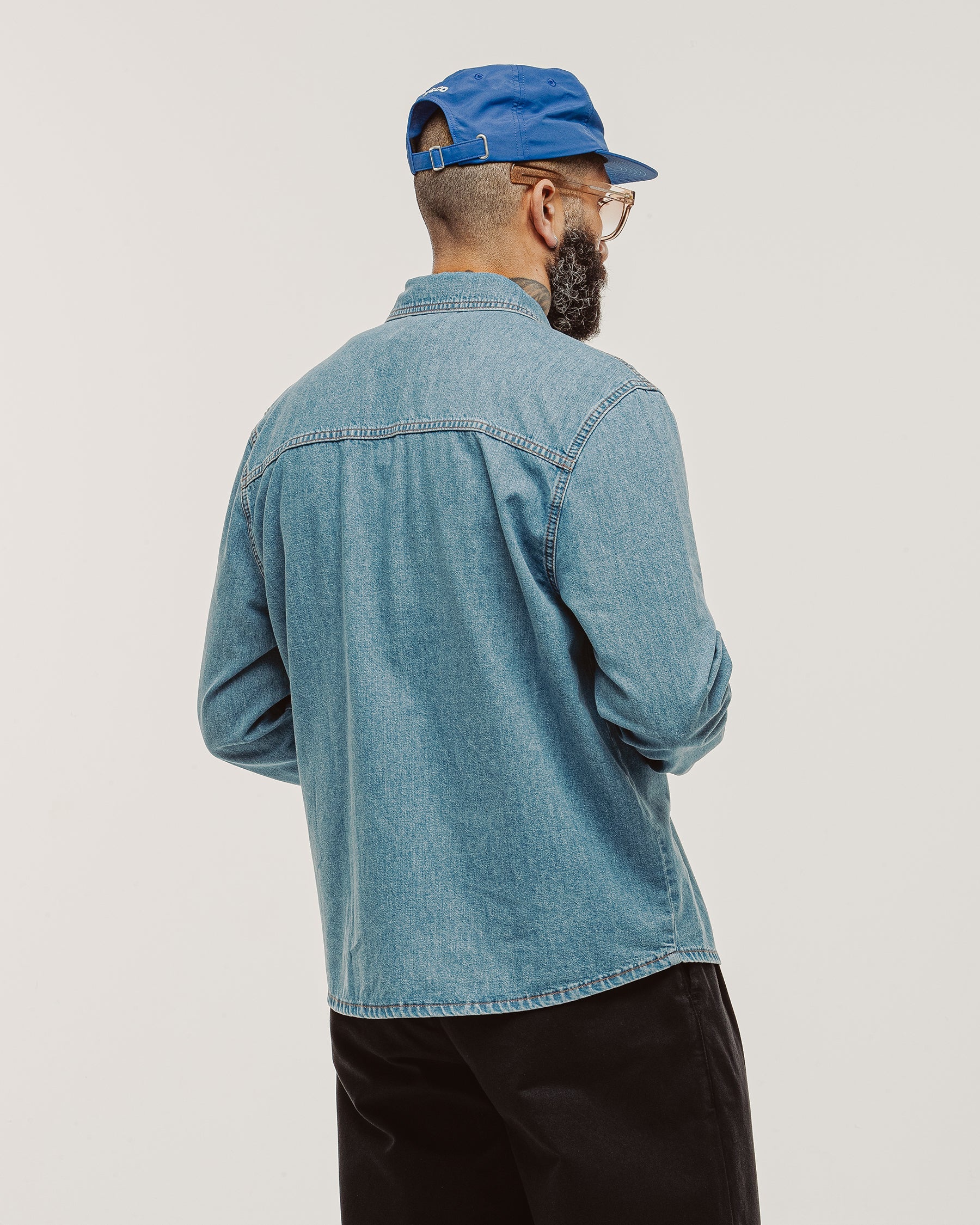 Mason Denim Shirt - Light Wash